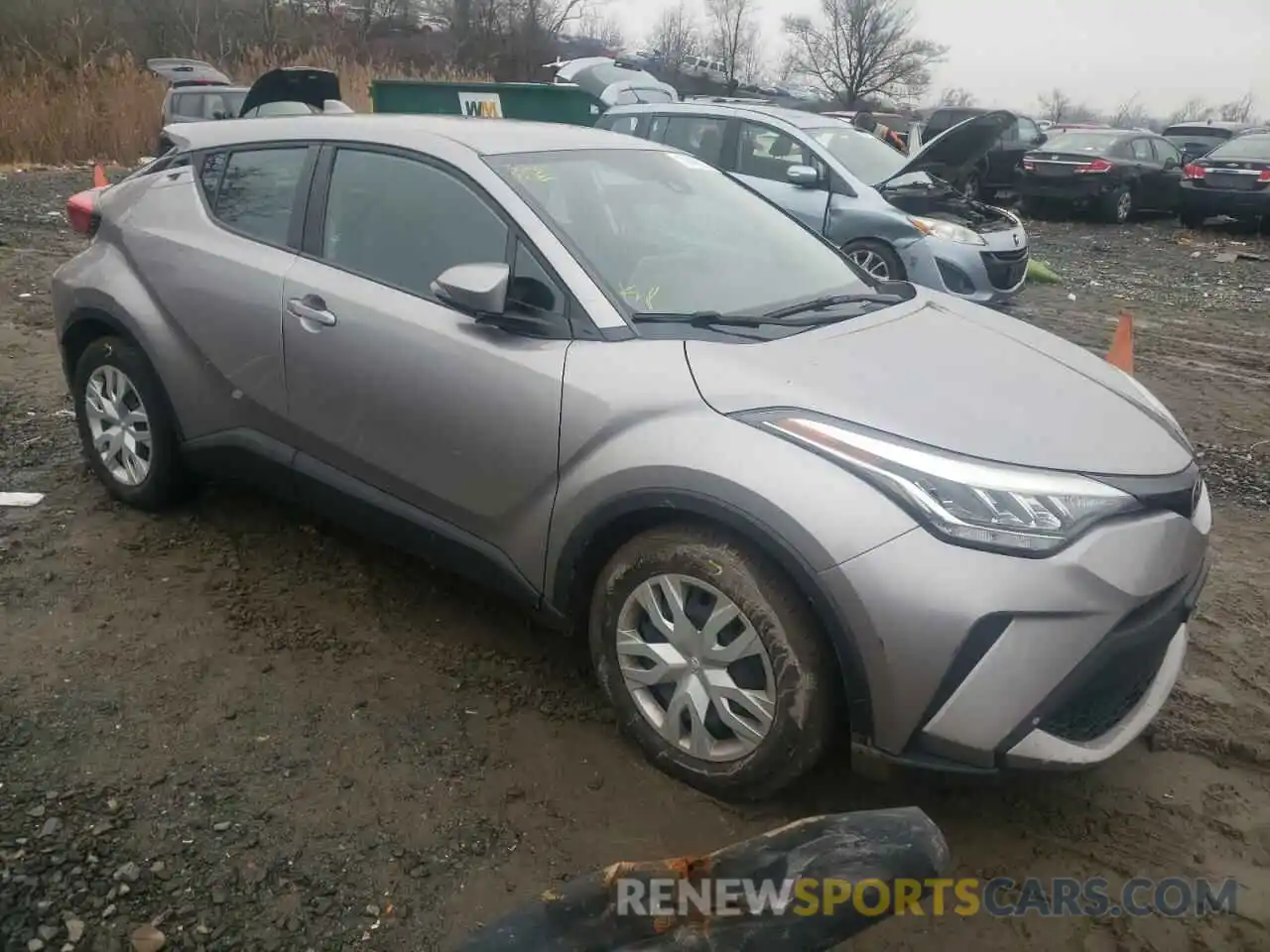 4 Photograph of a damaged car NMTKHMBX2LR104007 TOYOTA C-HR 2020