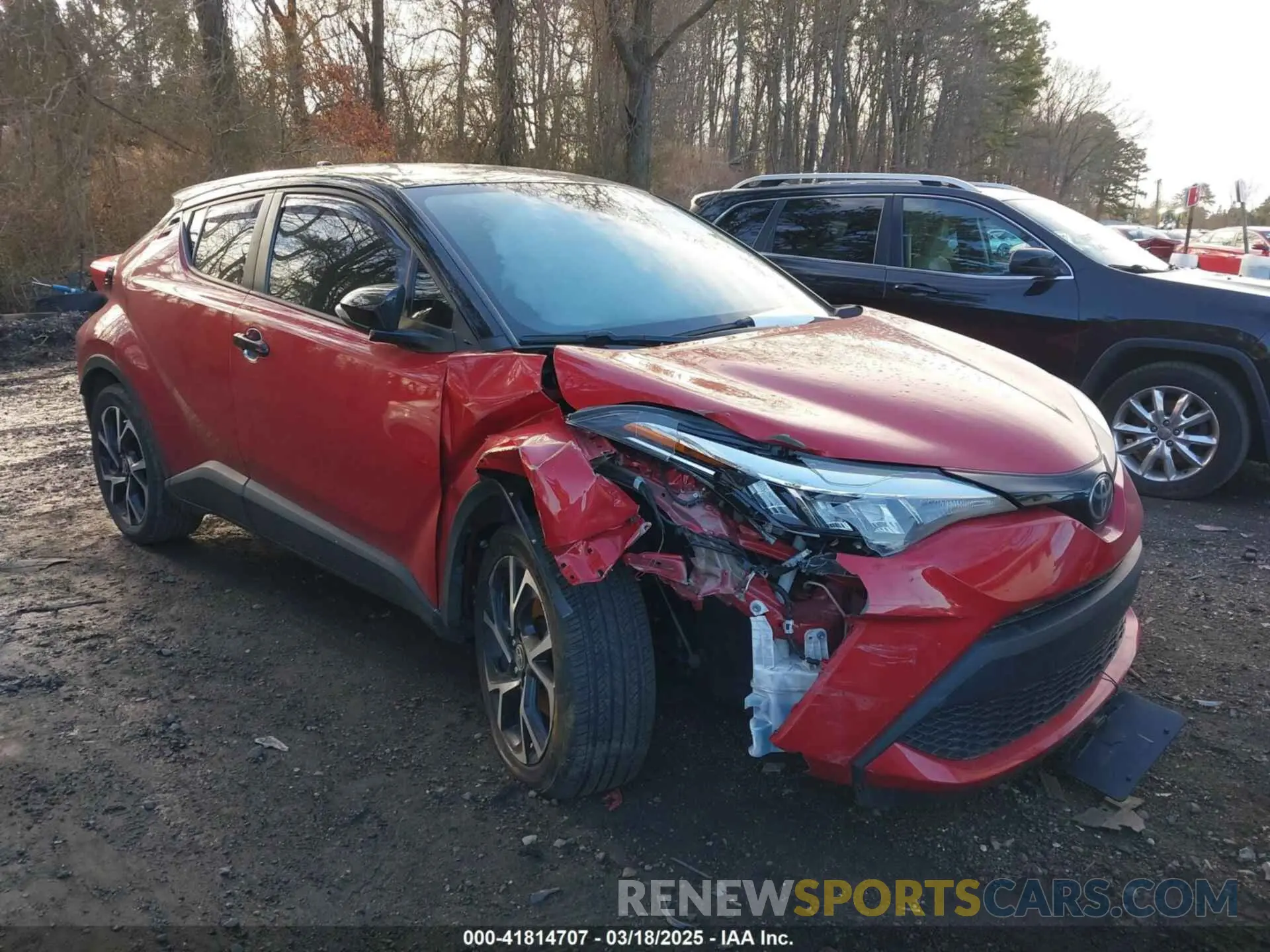 6 Photograph of a damaged car NMTKHMBX2LR105044 TOYOTA C-HR 2020