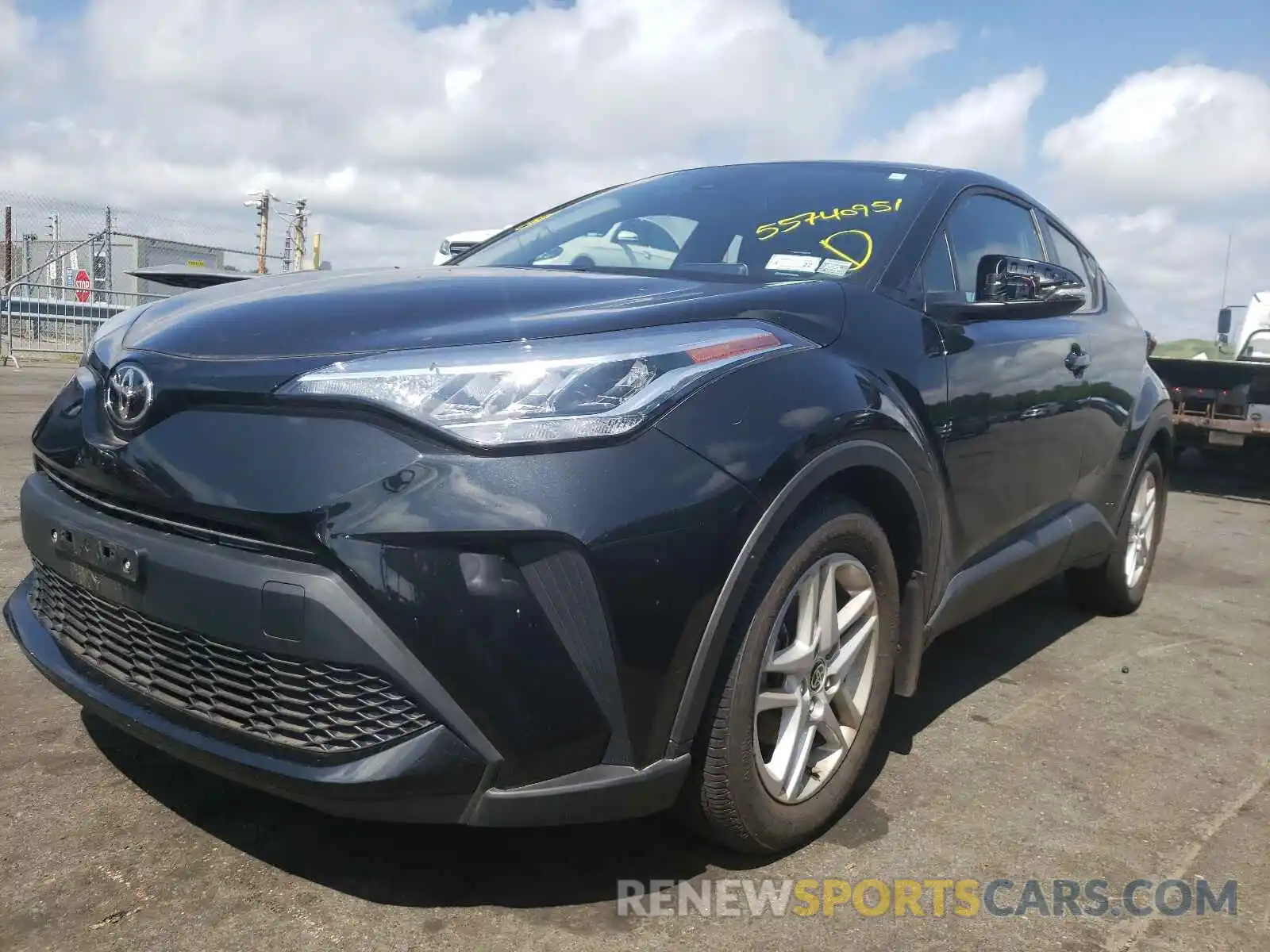 2 Photograph of a damaged car NMTKHMBX2LR107361 TOYOTA C-HR 2020