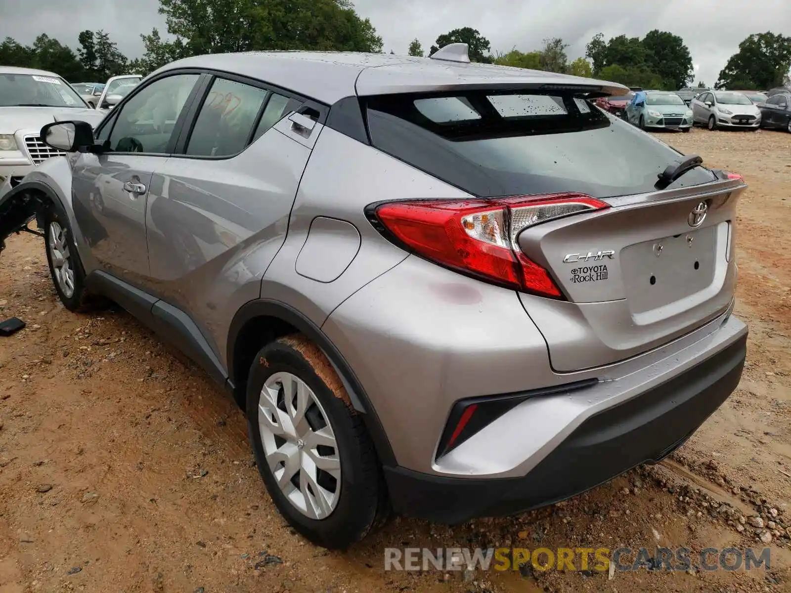 3 Photograph of a damaged car NMTKHMBX2LR110566 TOYOTA C-HR 2020