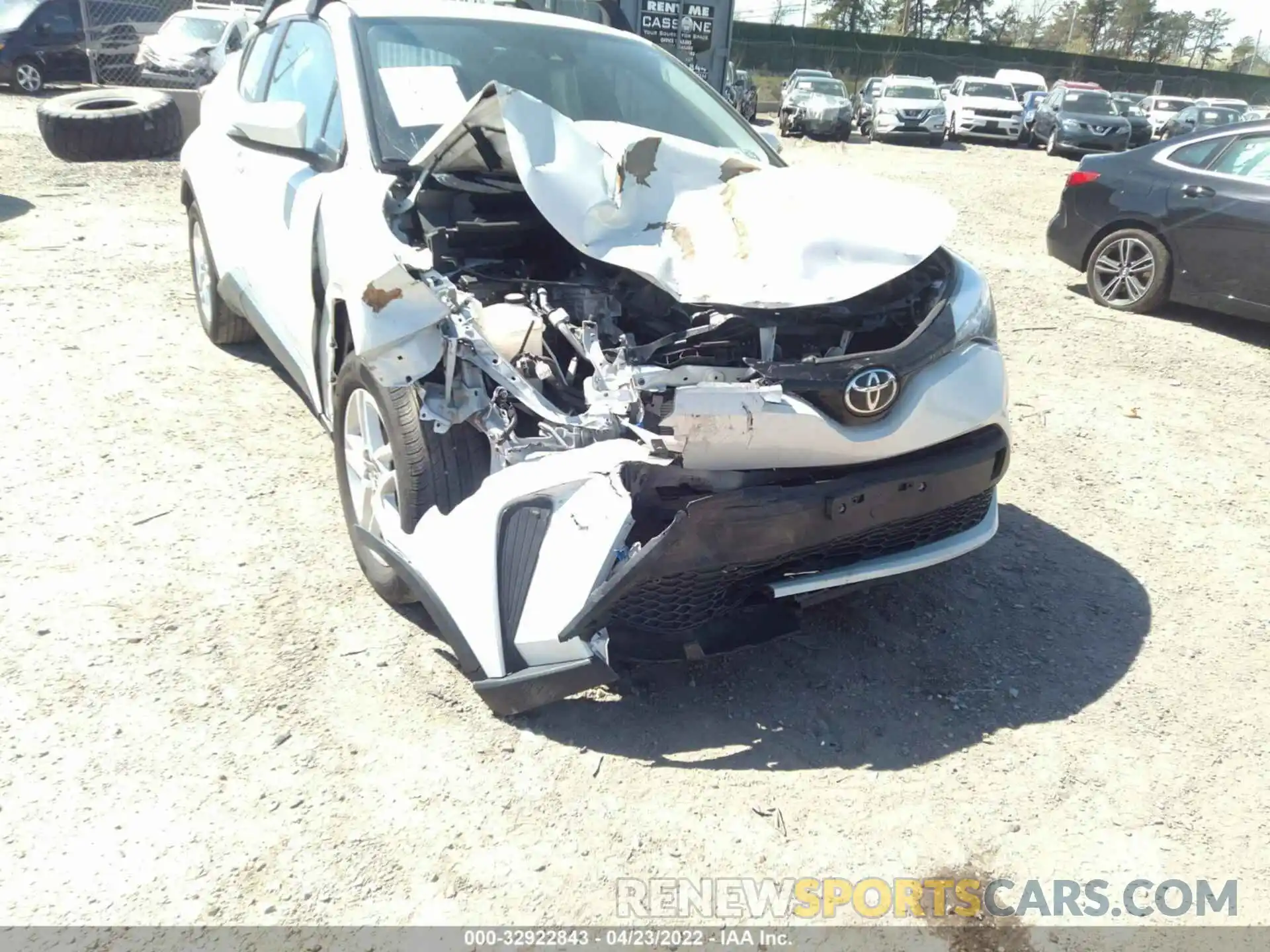 6 Photograph of a damaged car NMTKHMBX2LR111362 TOYOTA C-HR 2020