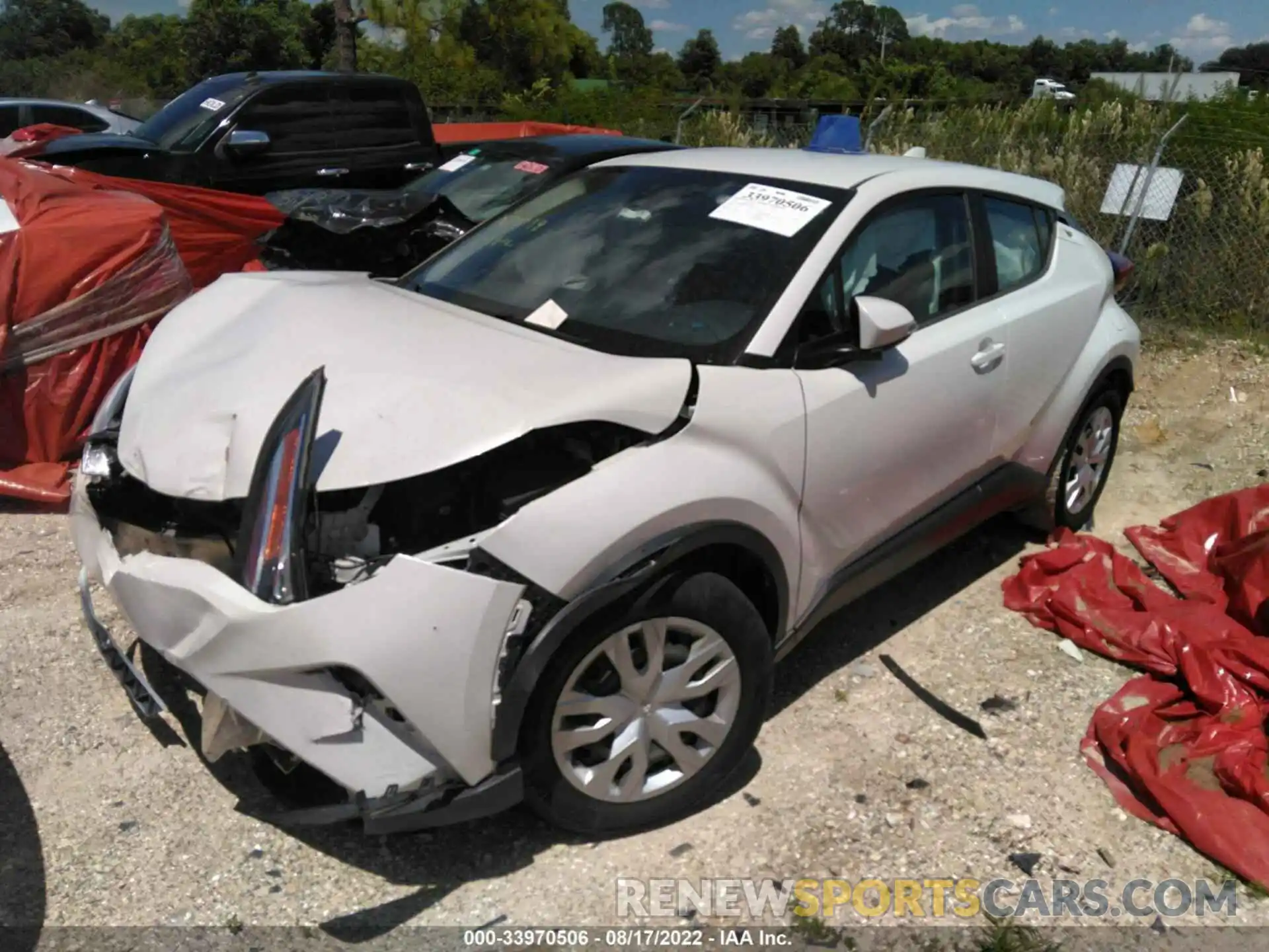 2 Photograph of a damaged car NMTKHMBX2LR113032 TOYOTA C-HR 2020