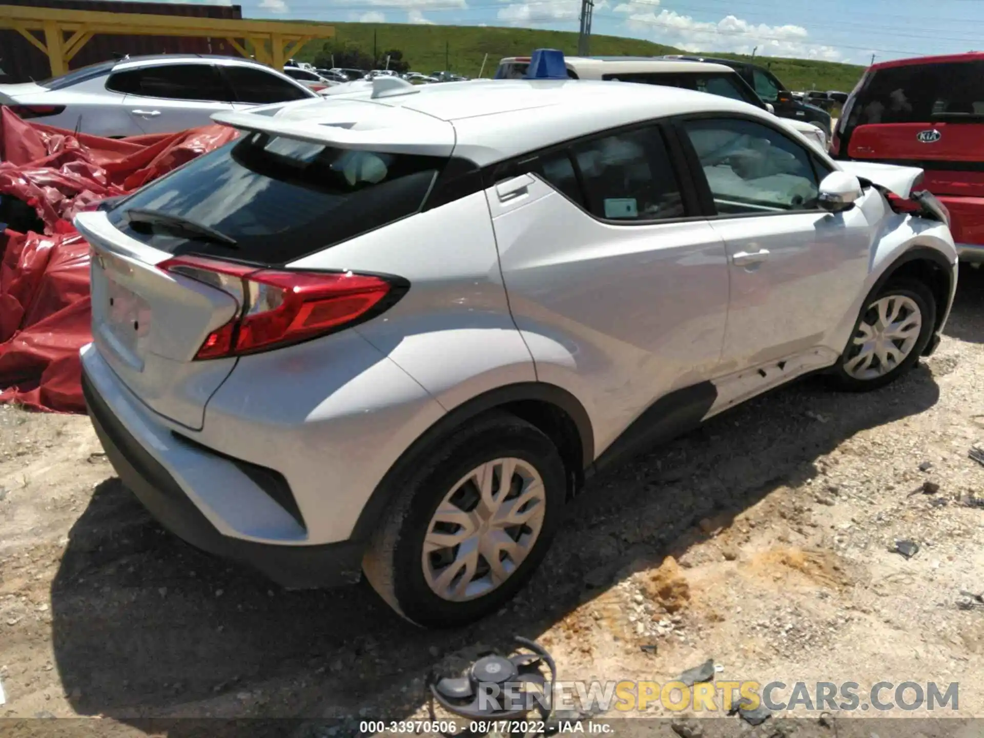 4 Photograph of a damaged car NMTKHMBX2LR113032 TOYOTA C-HR 2020