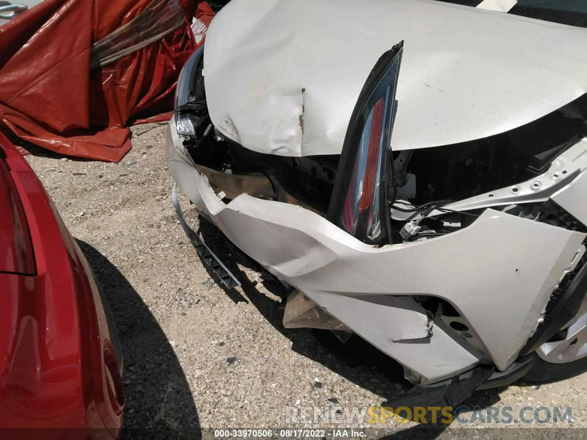 6 Photograph of a damaged car NMTKHMBX2LR113032 TOYOTA C-HR 2020