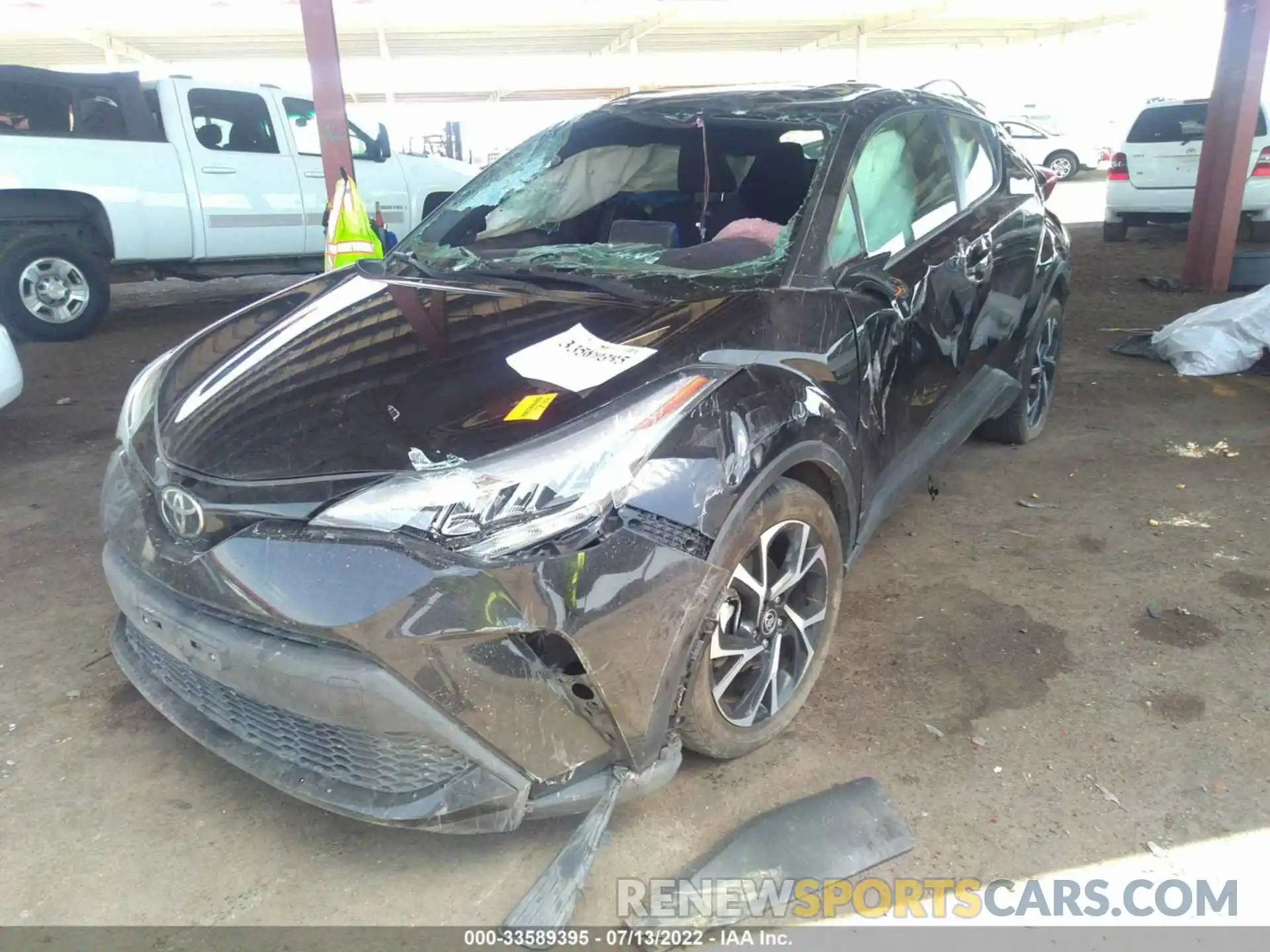 6 Photograph of a damaged car NMTKHMBX2LR115086 TOYOTA C-HR 2020