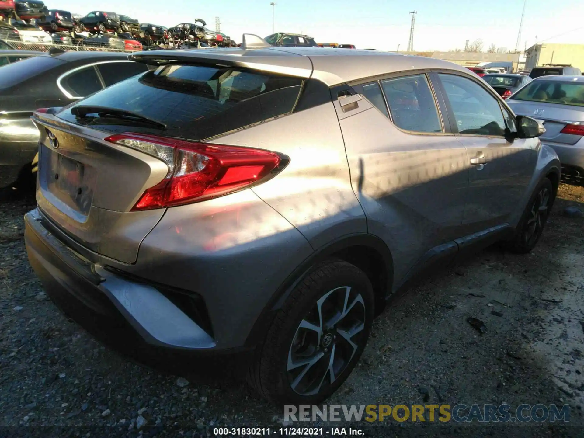 4 Photograph of a damaged car NMTKHMBX3LR103366 TOYOTA C-HR 2020