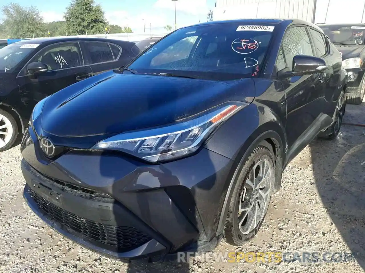 2 Photograph of a damaged car NMTKHMBX3LR106087 TOYOTA C-HR 2020