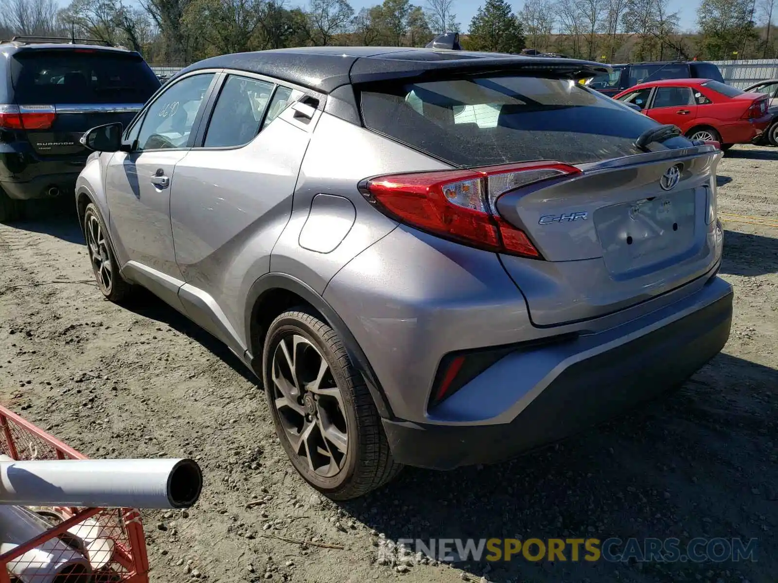 3 Photograph of a damaged car NMTKHMBX3LR111421 TOYOTA C-HR 2020