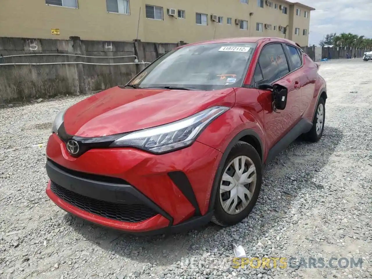 2 Photograph of a damaged car NMTKHMBX3LR112584 TOYOTA C-HR 2020