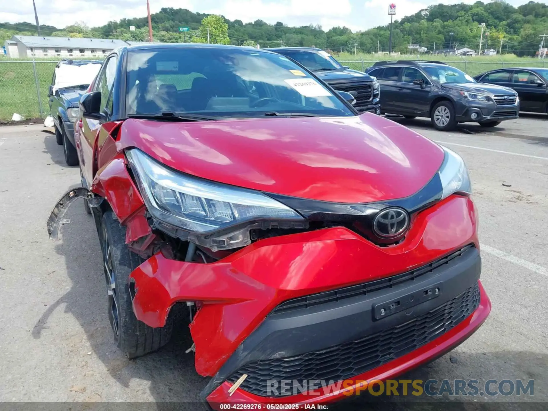 12 Photograph of a damaged car NMTKHMBX3LR118420 TOYOTA C-HR 2020