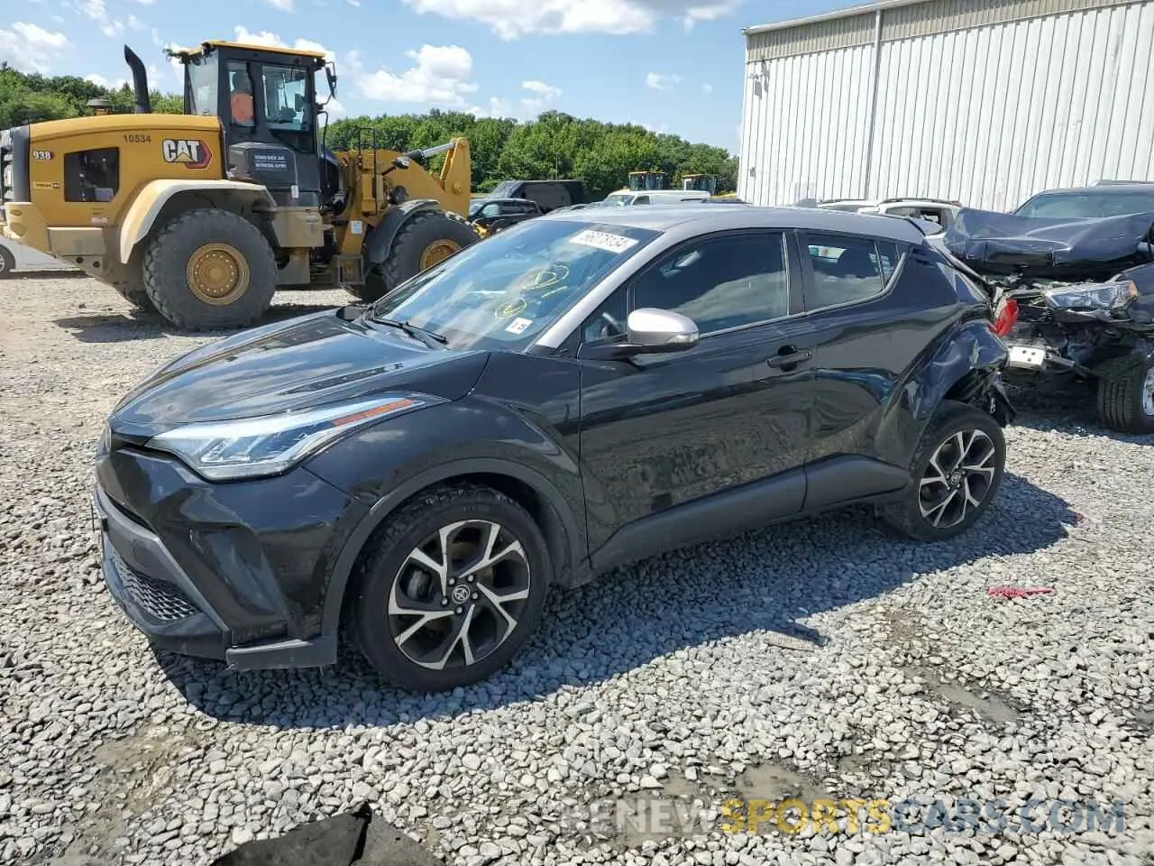 1 Photograph of a damaged car NMTKHMBX4LR101691 TOYOTA C-HR 2020