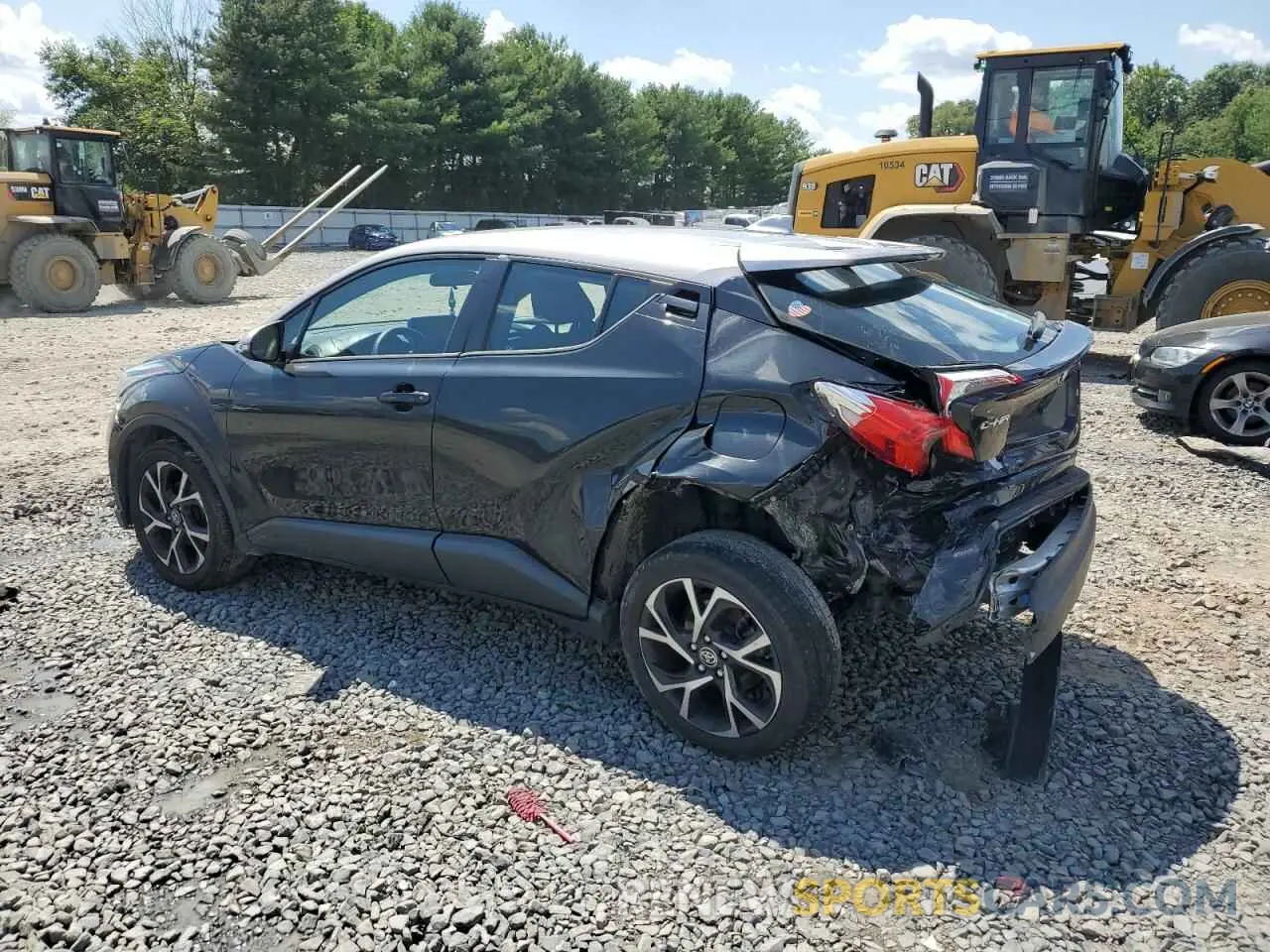 2 Photograph of a damaged car NMTKHMBX4LR101691 TOYOTA C-HR 2020