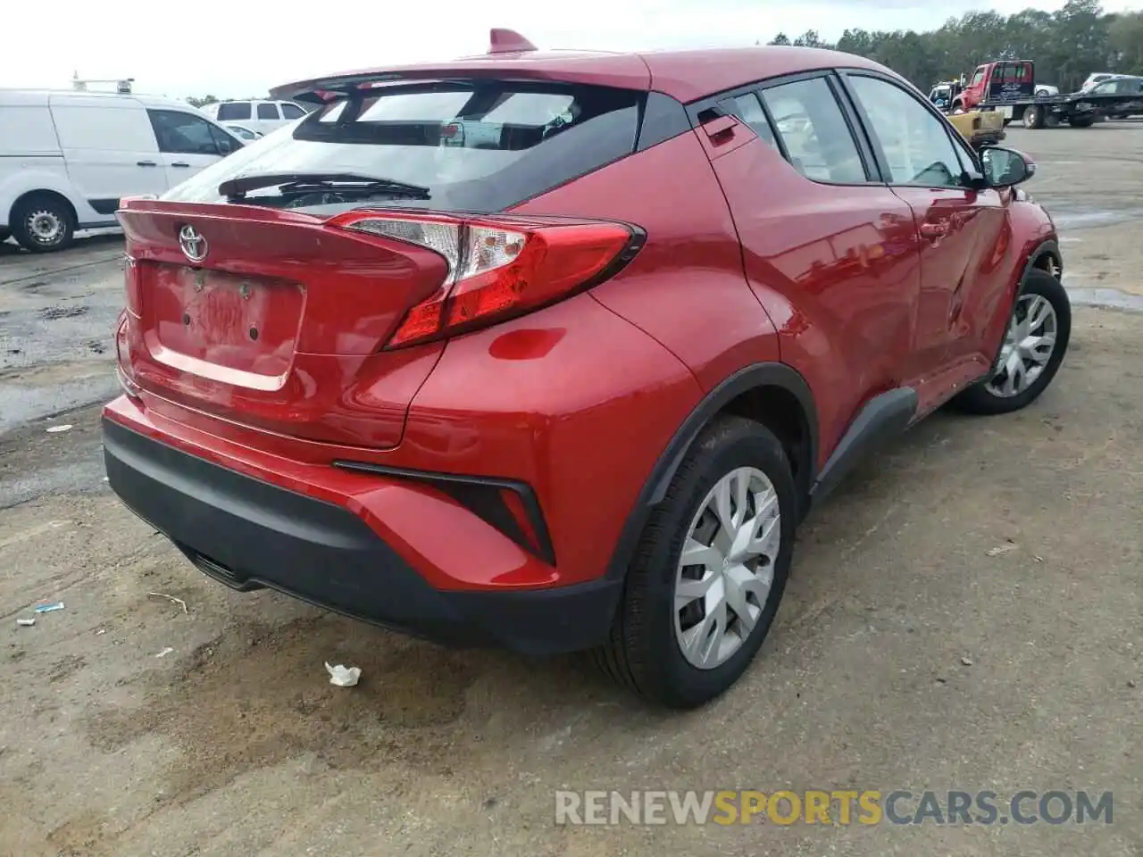 4 Photograph of a damaged car NMTKHMBX4LR102453 TOYOTA C-HR 2020