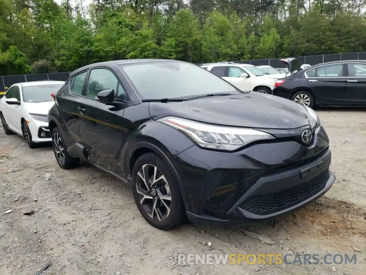 1 Photograph of a damaged car NMTKHMBX4LR103036 TOYOTA C-HR 2020