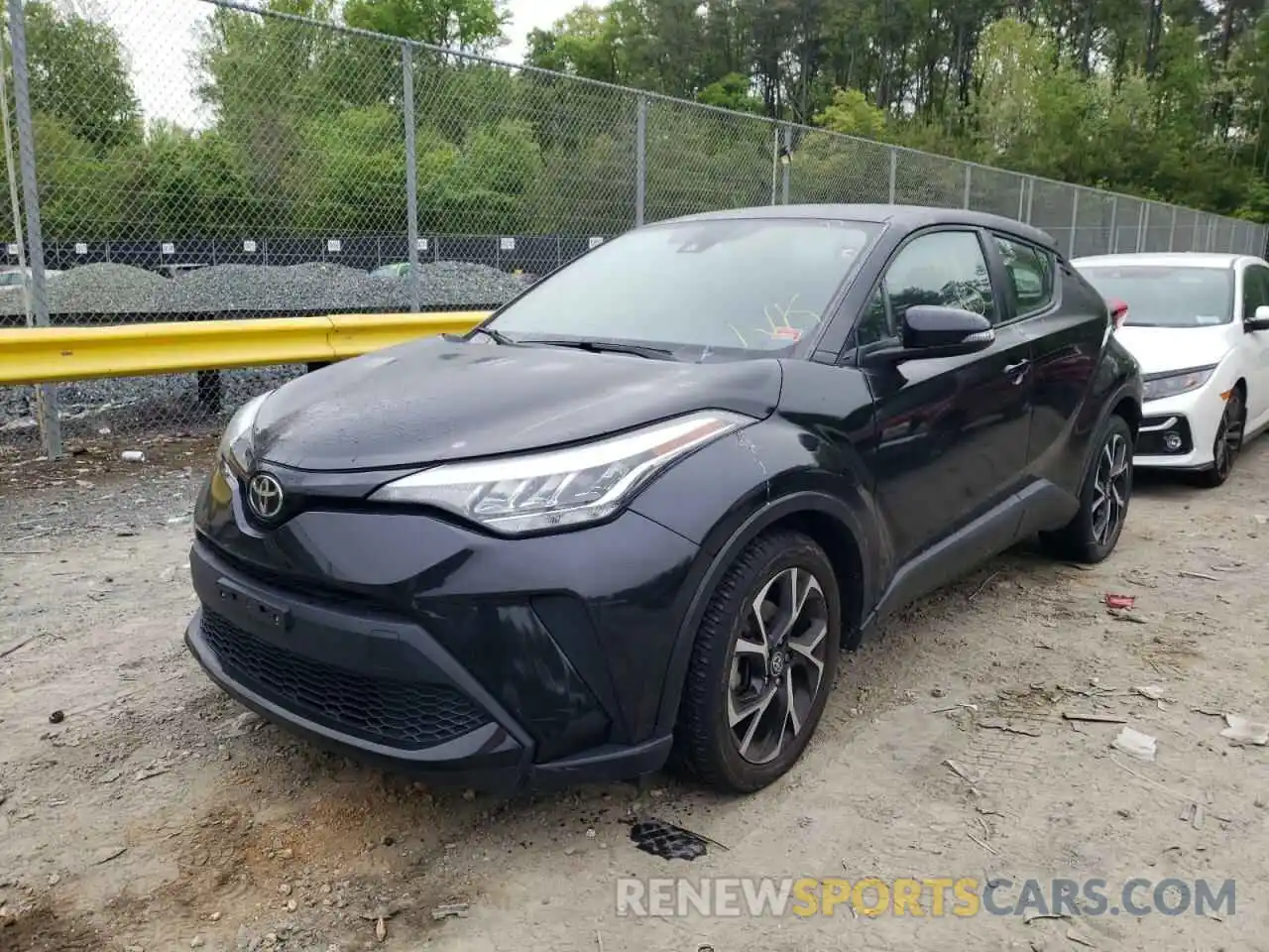 2 Photograph of a damaged car NMTKHMBX4LR103036 TOYOTA C-HR 2020