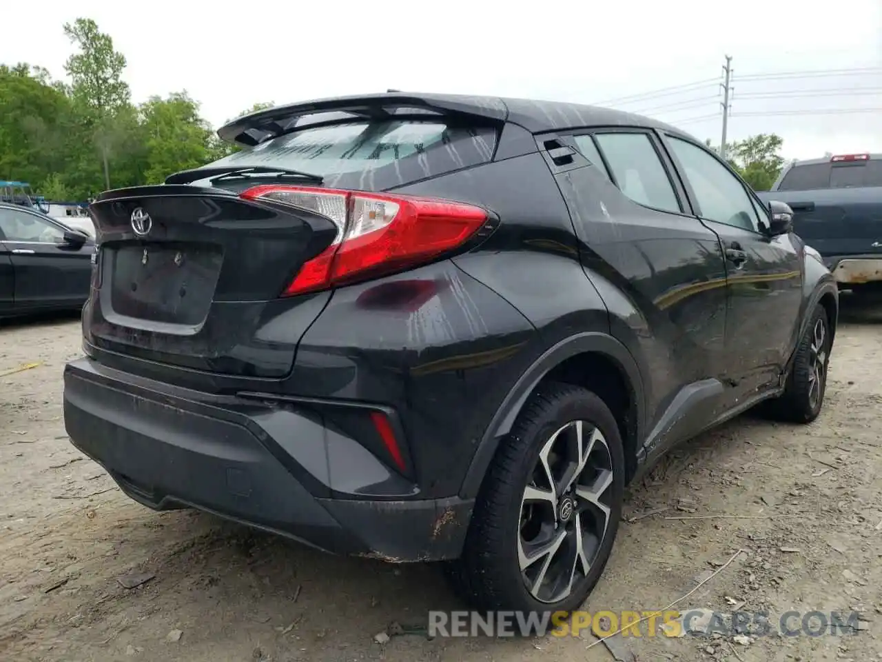 4 Photograph of a damaged car NMTKHMBX4LR103036 TOYOTA C-HR 2020