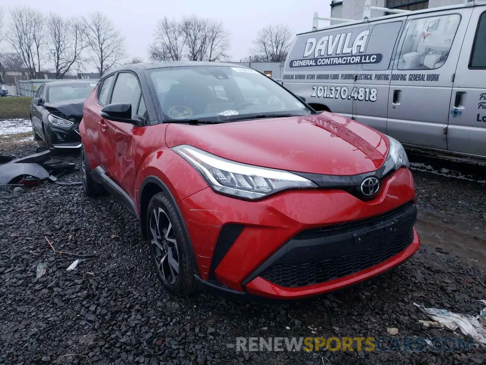 1 Photograph of a damaged car NMTKHMBX4LR103764 TOYOTA C-HR 2020
