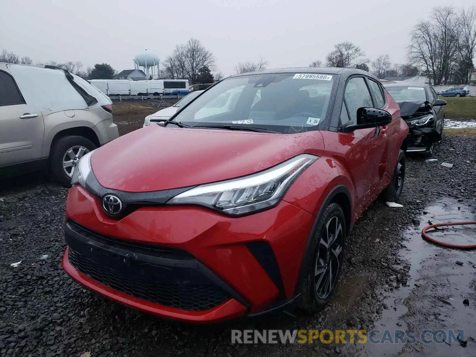 2 Photograph of a damaged car NMTKHMBX4LR103764 TOYOTA C-HR 2020