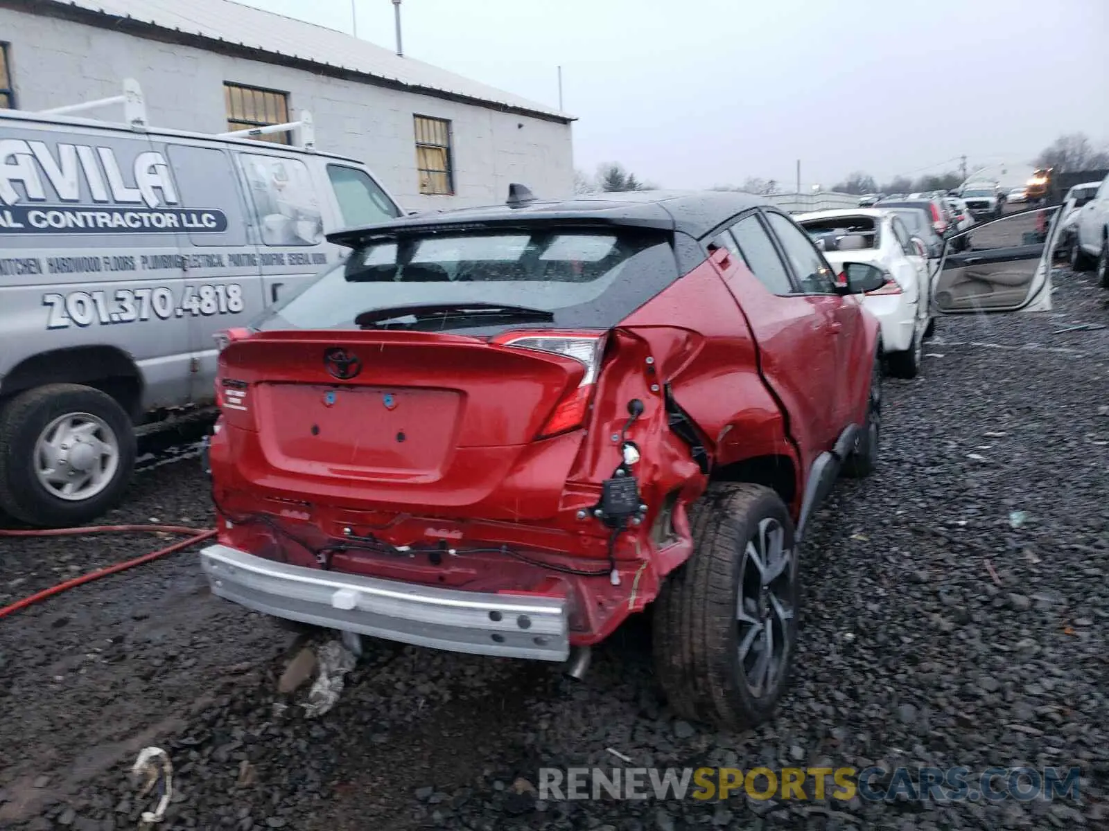 4 Photograph of a damaged car NMTKHMBX4LR103764 TOYOTA C-HR 2020