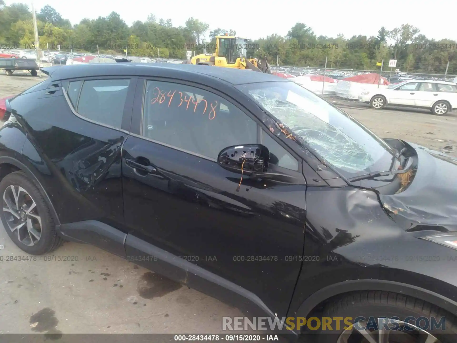 6 Photograph of a damaged car NMTKHMBX4LR104123 TOYOTA C-HR 2020