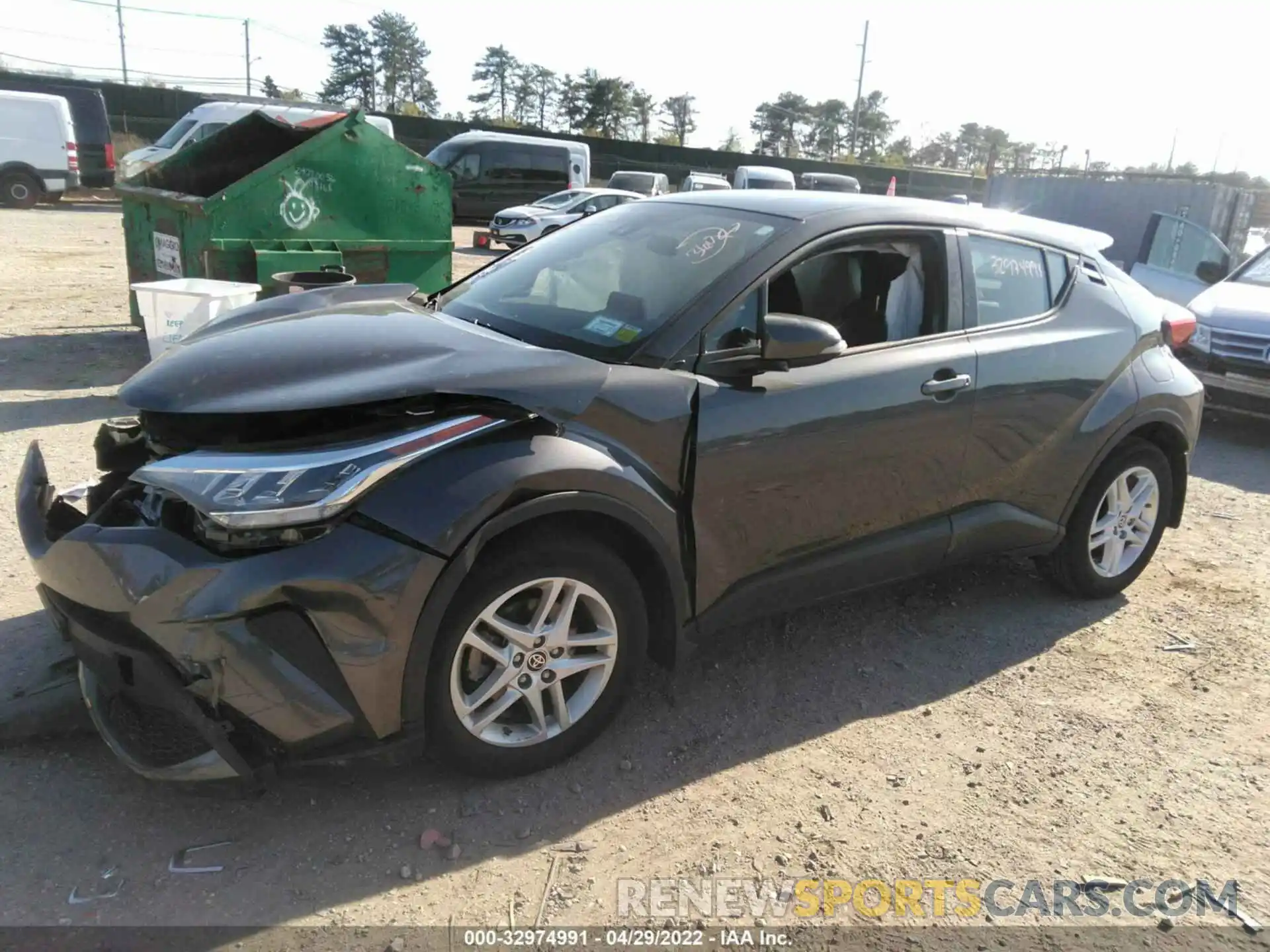 2 Photograph of a damaged car NMTKHMBX4LR105966 TOYOTA C-HR 2020