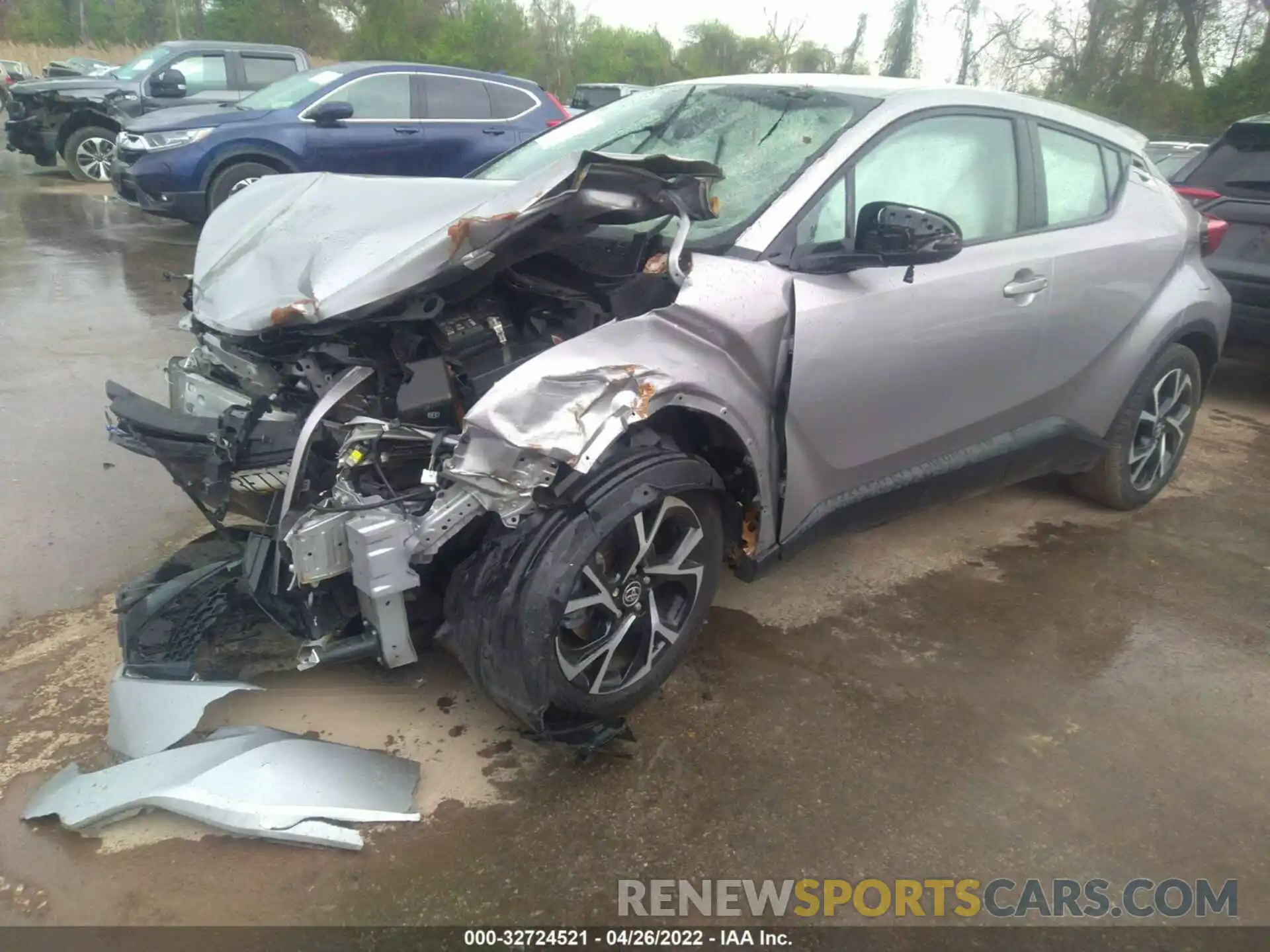 2 Photograph of a damaged car NMTKHMBX4LR106177 TOYOTA C-HR 2020