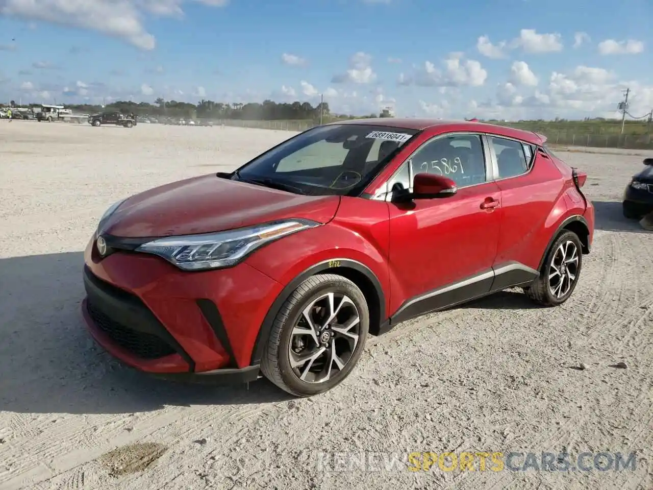 2 Photograph of a damaged car NMTKHMBX4LR106213 TOYOTA C-HR 2020