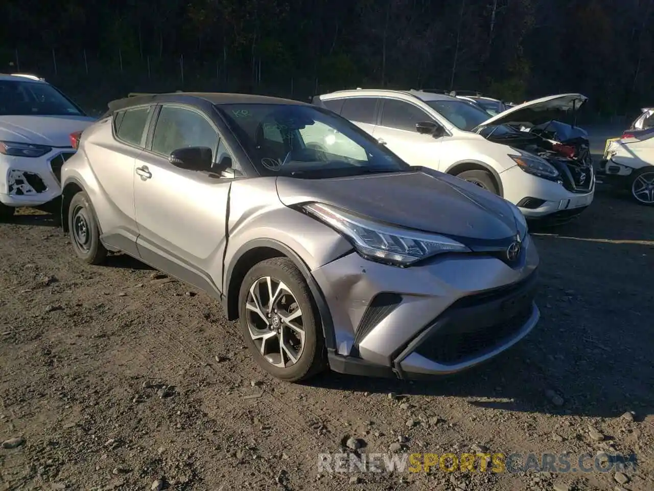 1 Photograph of a damaged car NMTKHMBX4LR107166 TOYOTA C-HR 2020