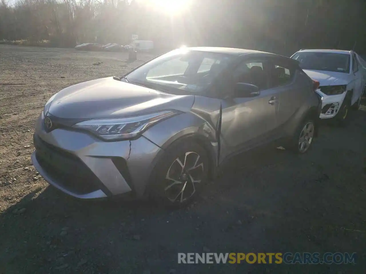 2 Photograph of a damaged car NMTKHMBX4LR107166 TOYOTA C-HR 2020