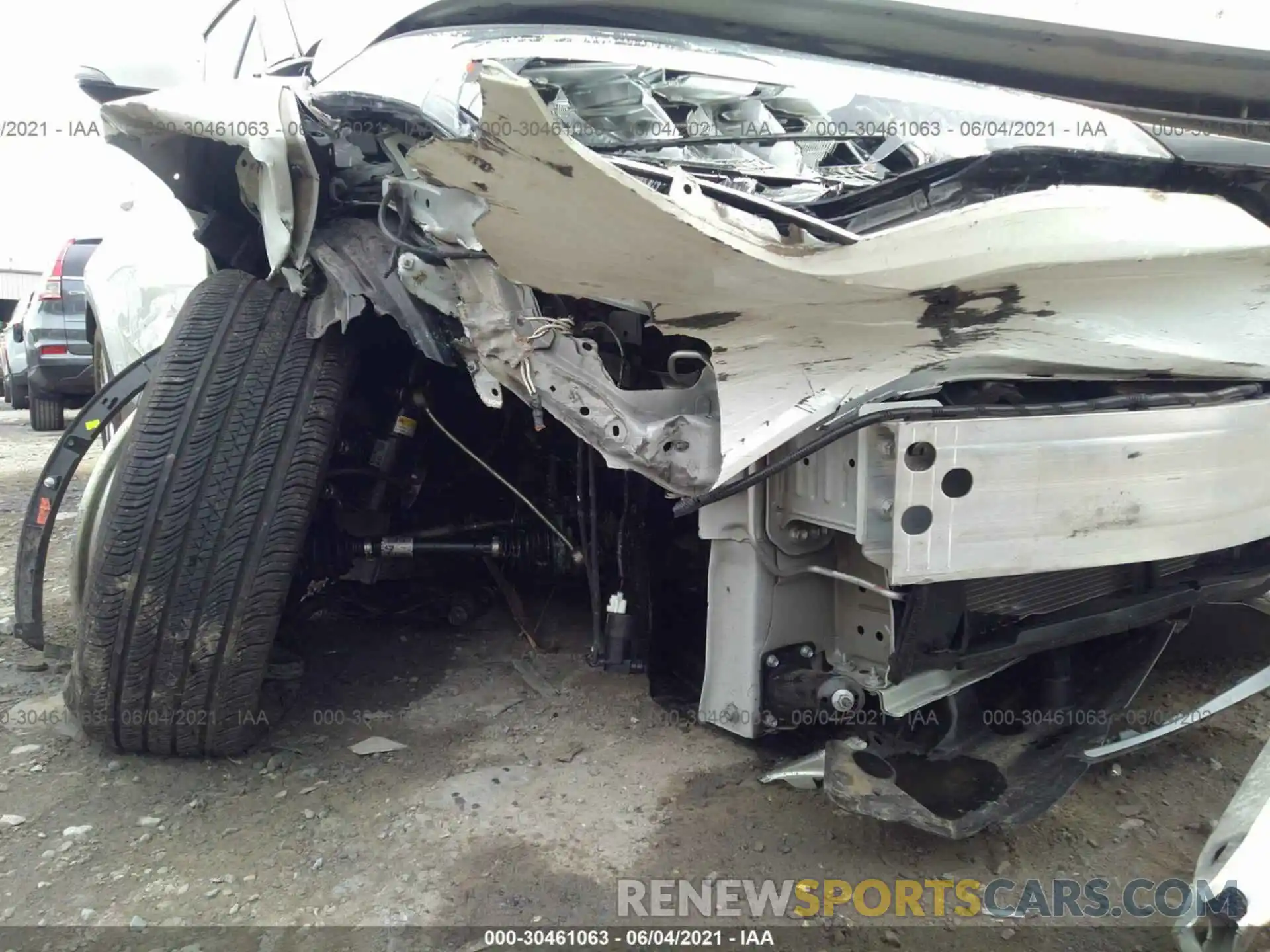 6 Photograph of a damaged car NMTKHMBX4LR107457 TOYOTA C-HR 2020