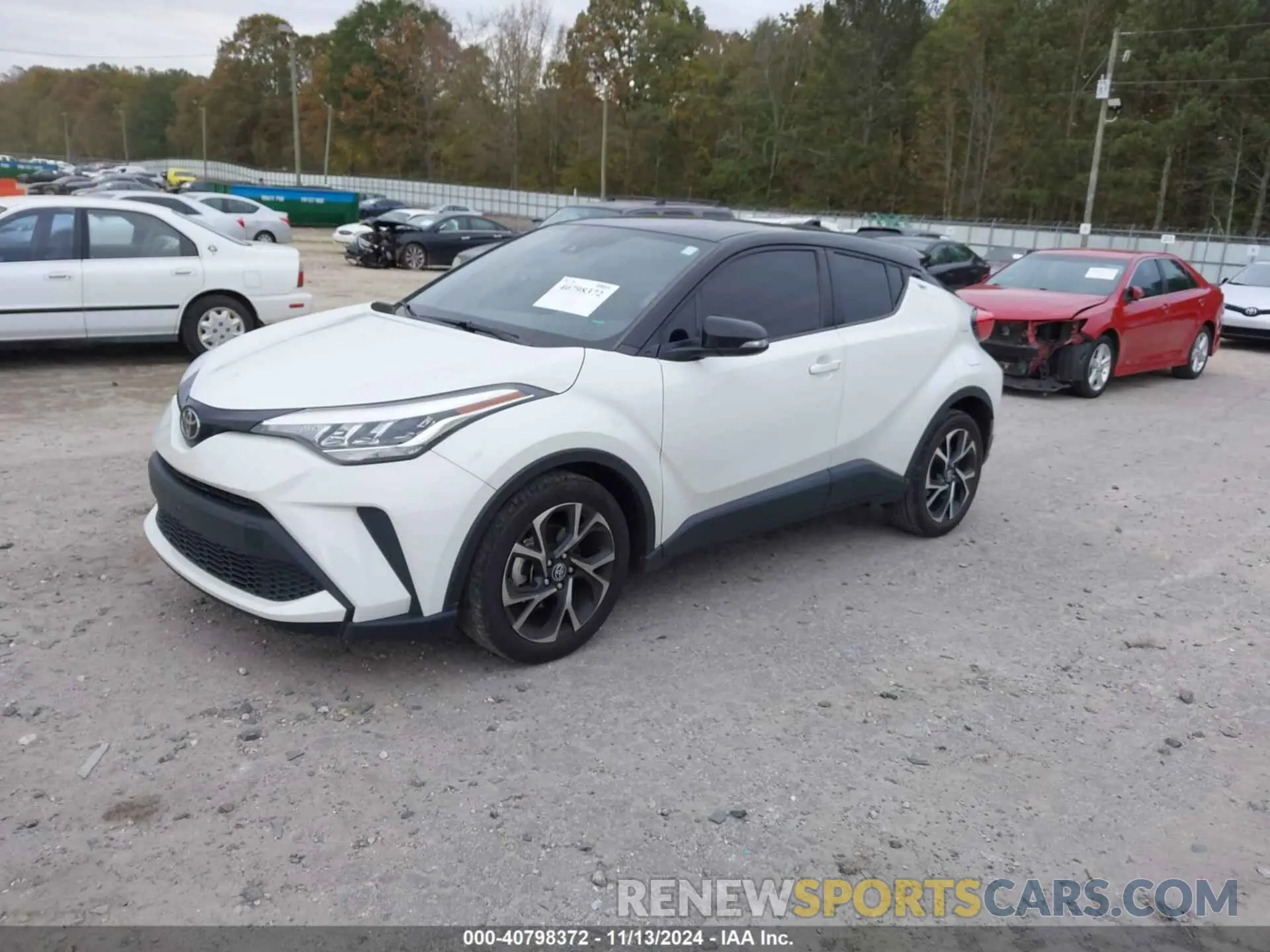 2 Photograph of a damaged car NMTKHMBX4LR109872 TOYOTA C-HR 2020