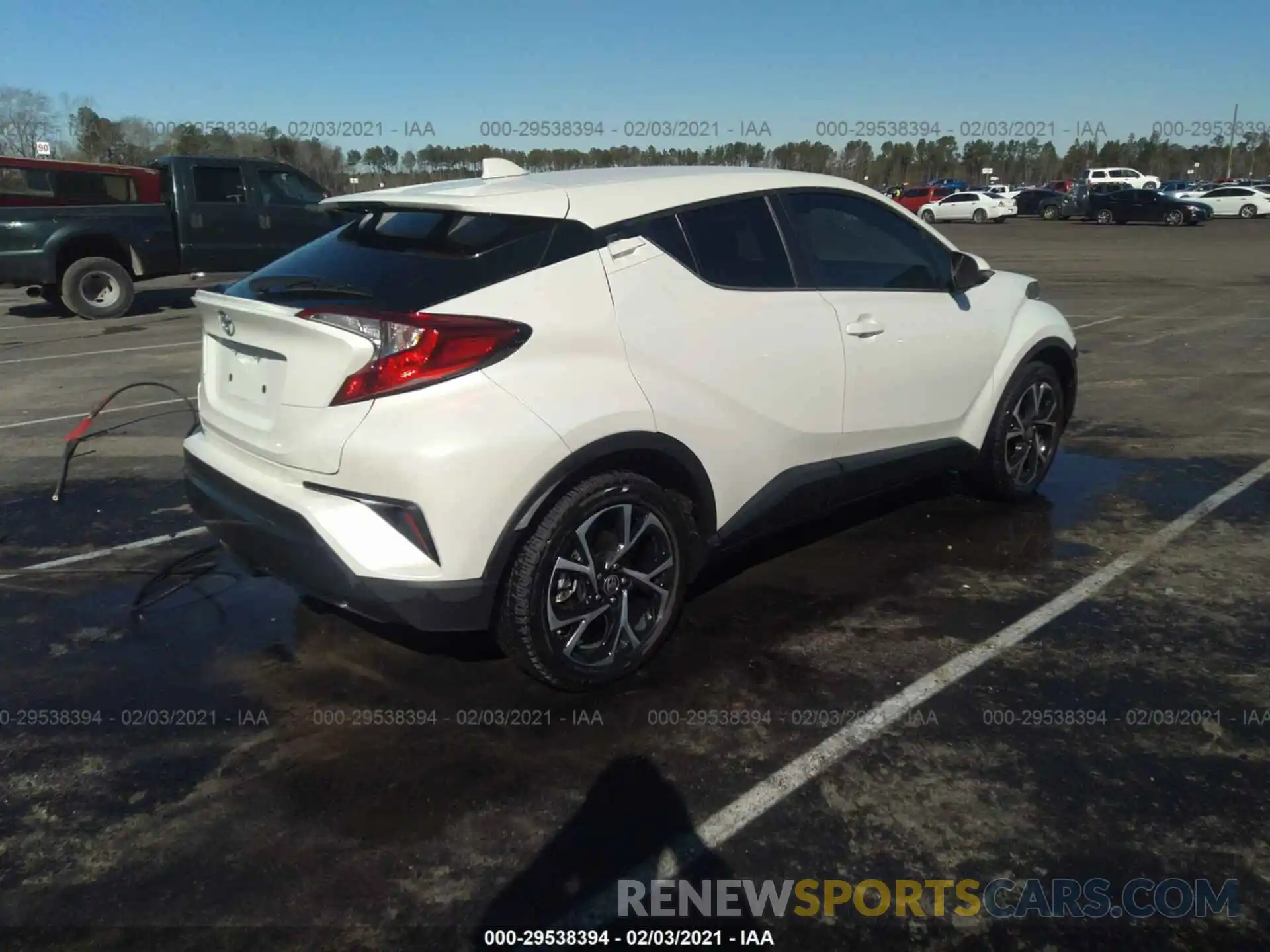 4 Photograph of a damaged car NMTKHMBX4LR109922 TOYOTA C-HR 2020