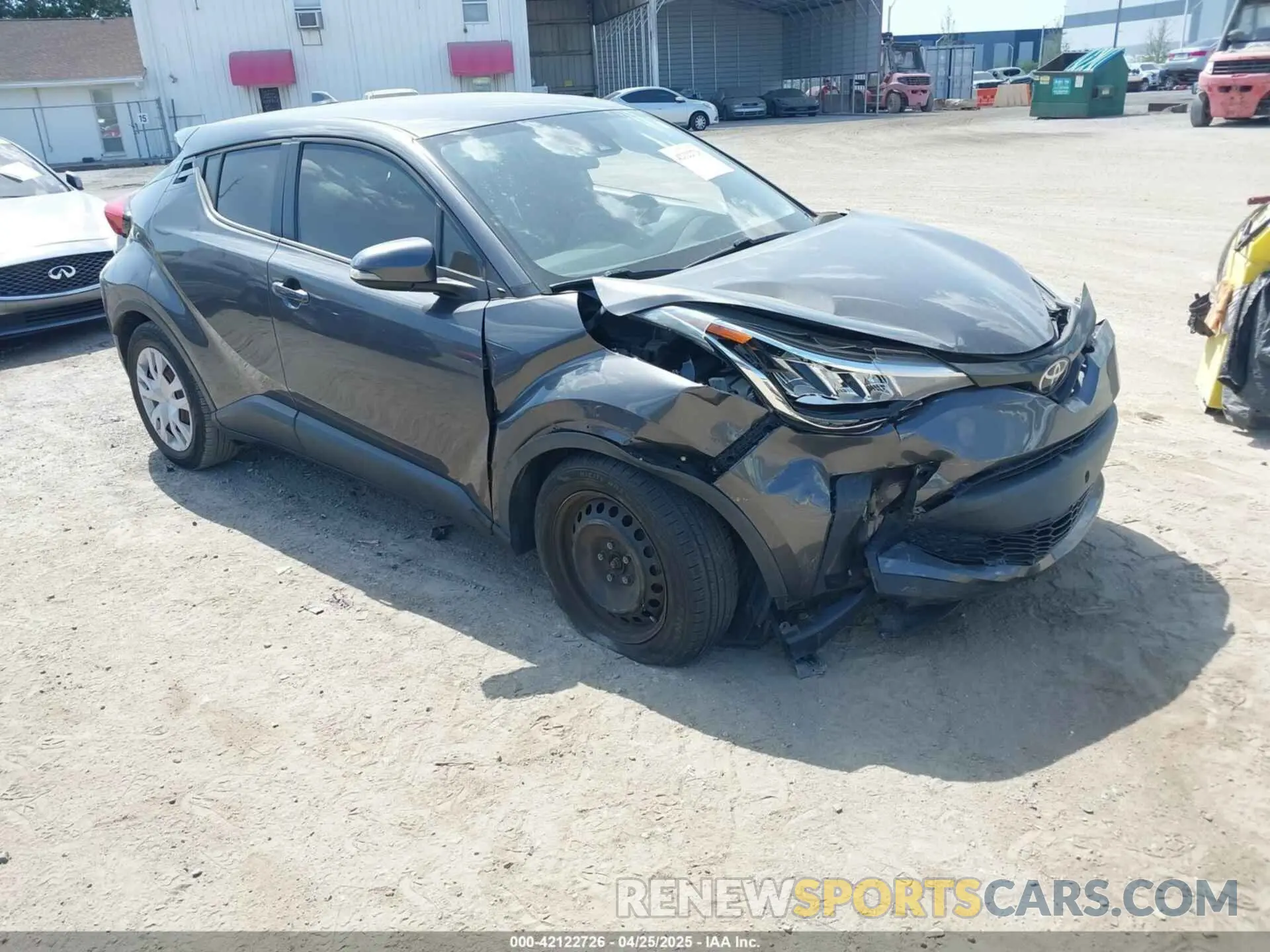 1 Photograph of a damaged car NMTKHMBX4LR111797 TOYOTA C-HR 2020