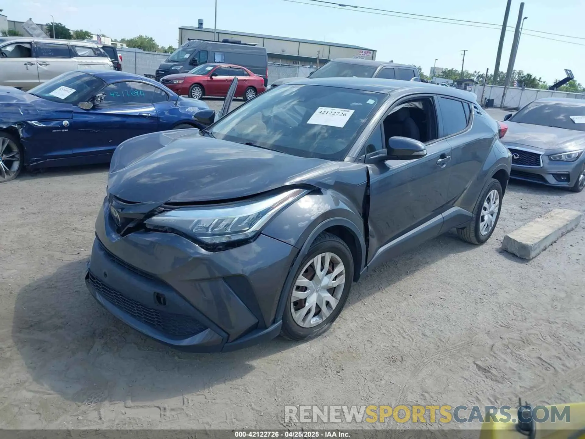 2 Photograph of a damaged car NMTKHMBX4LR111797 TOYOTA C-HR 2020