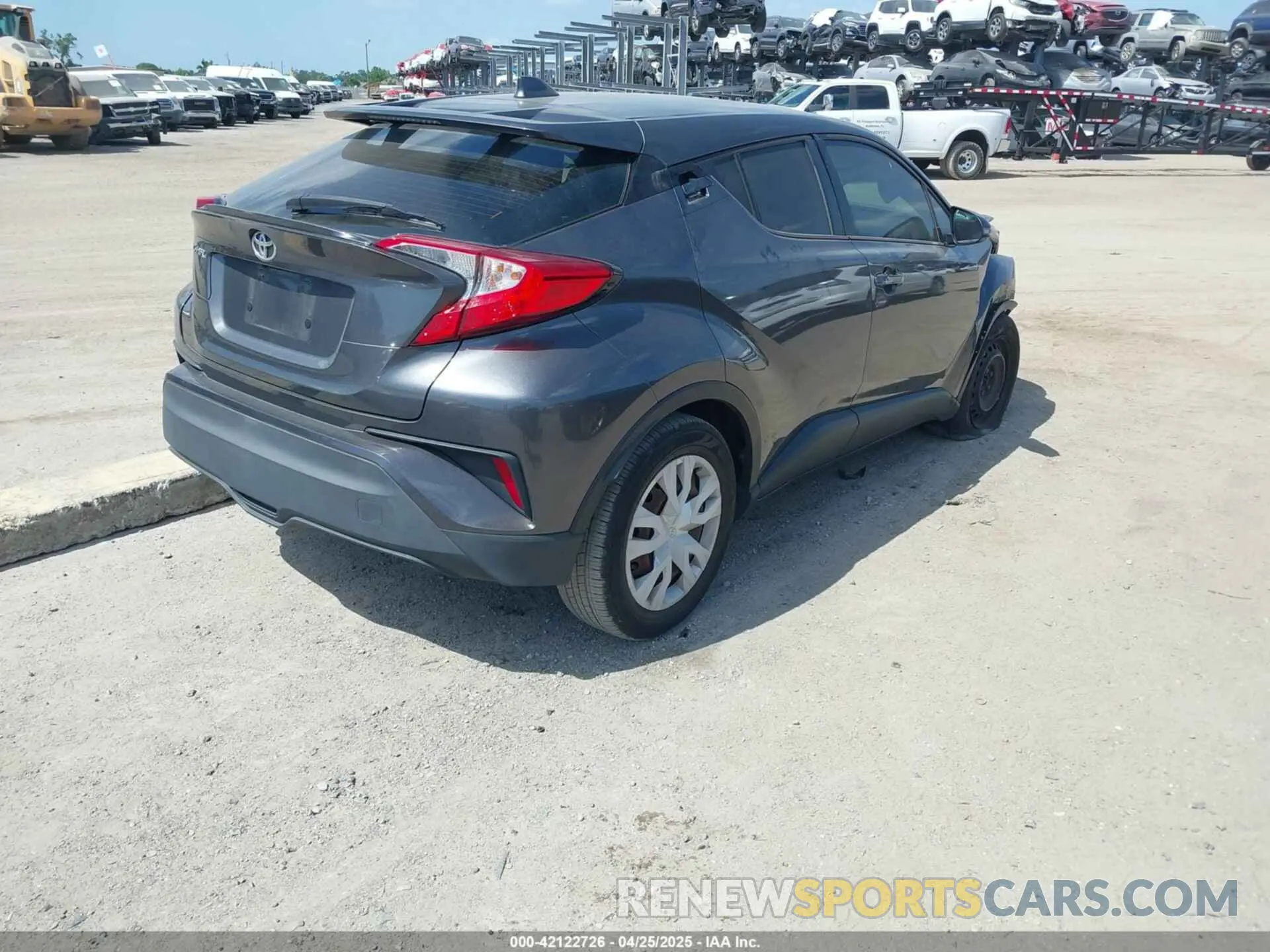 4 Photograph of a damaged car NMTKHMBX4LR111797 TOYOTA C-HR 2020