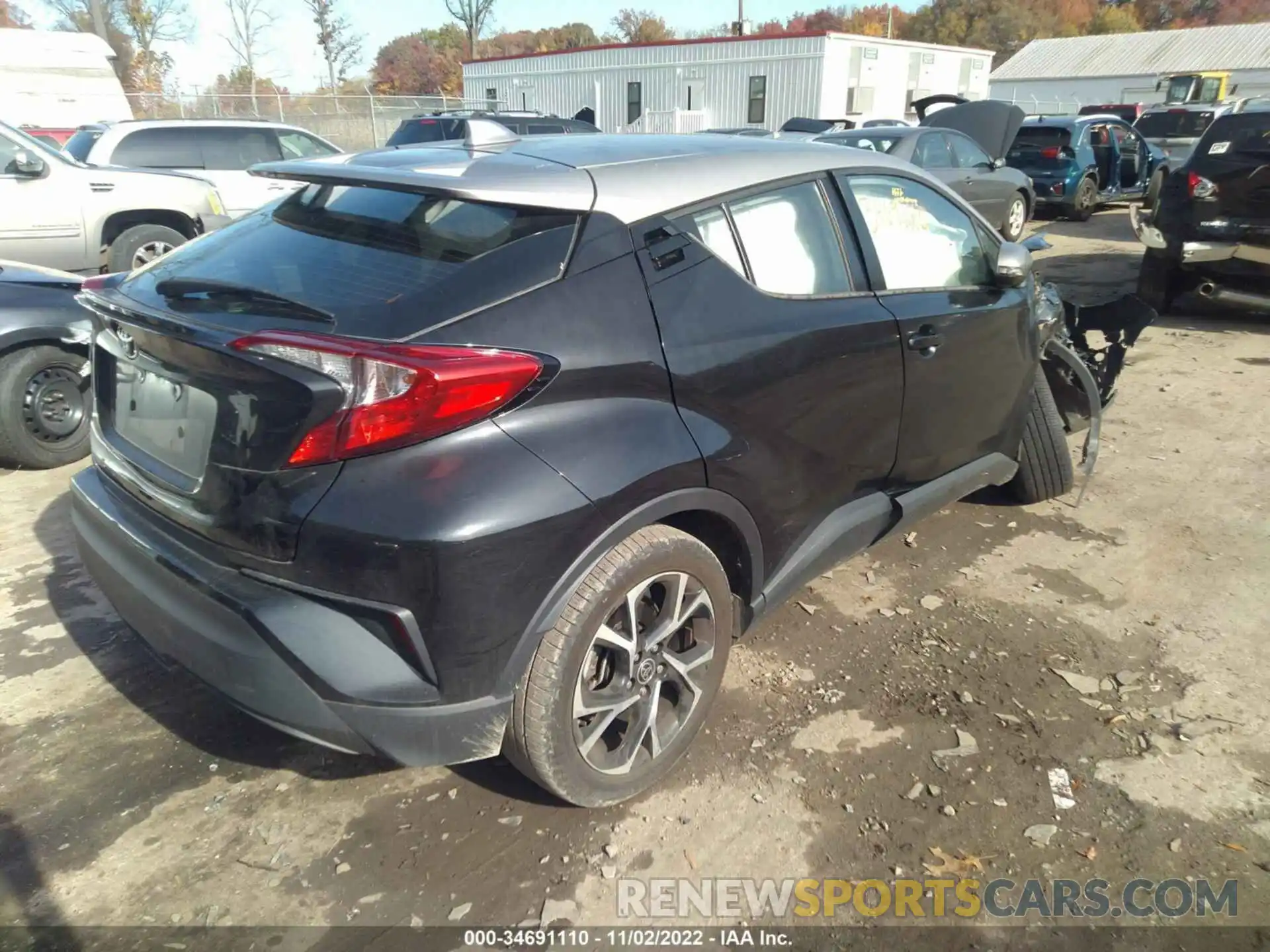 4 Photograph of a damaged car NMTKHMBX4LR112416 TOYOTA C-HR 2020