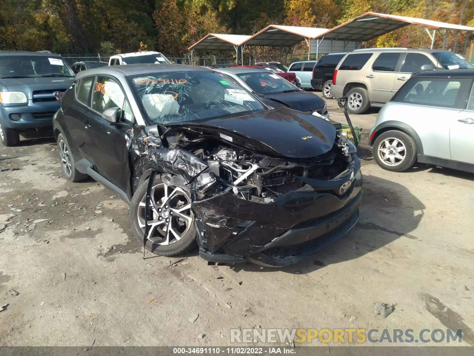 6 Photograph of a damaged car NMTKHMBX4LR112416 TOYOTA C-HR 2020