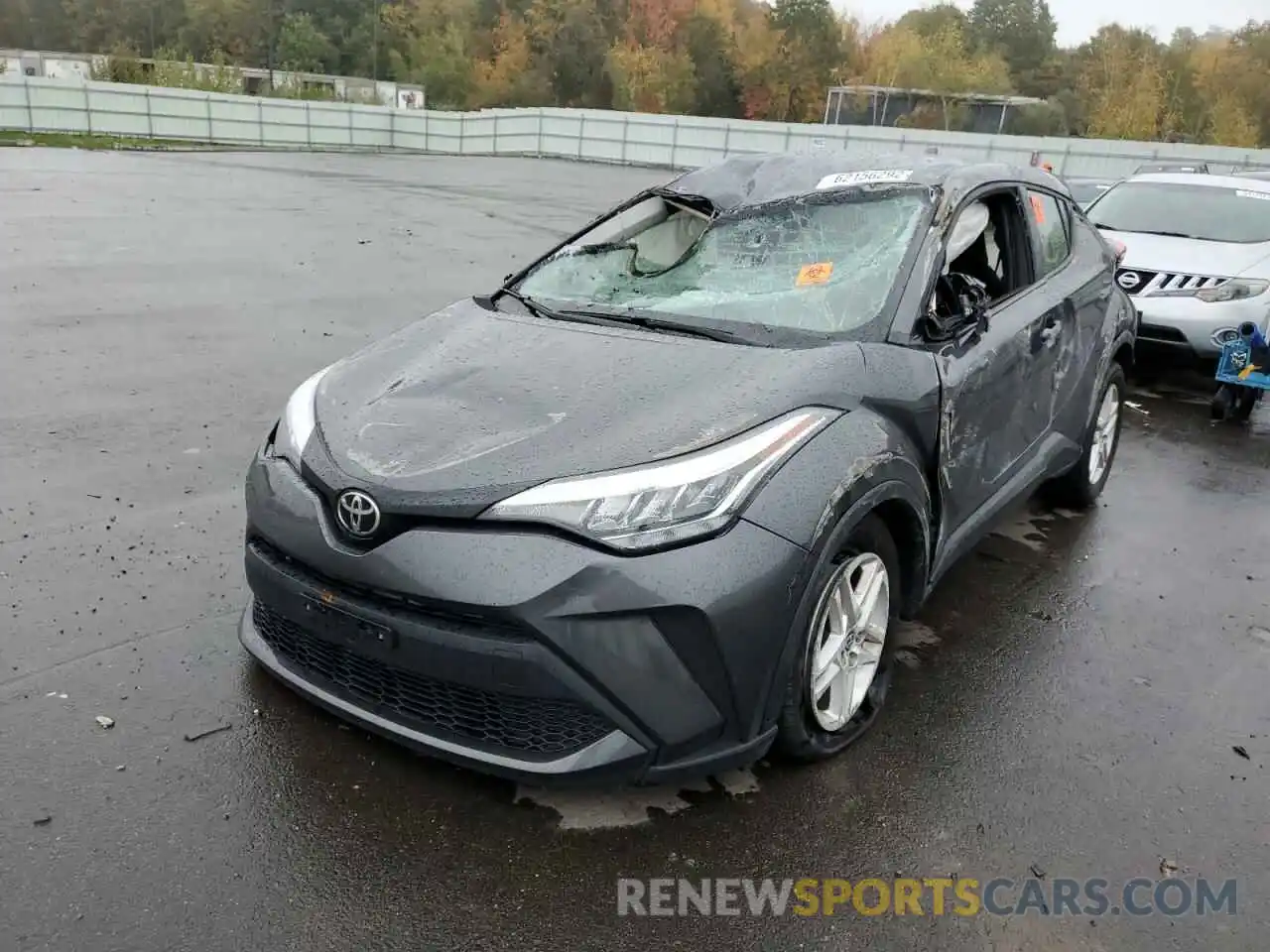 2 Photograph of a damaged car NMTKHMBX4LR112433 TOYOTA C-HR 2020