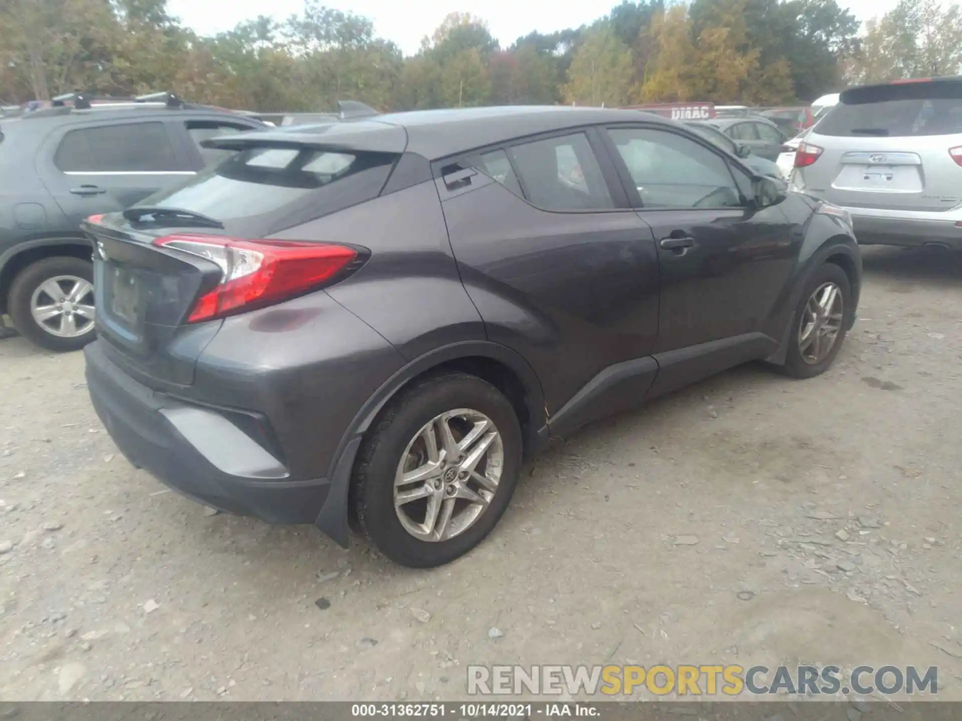 4 Photograph of a damaged car NMTKHMBX5LR102106 TOYOTA C-HR 2020