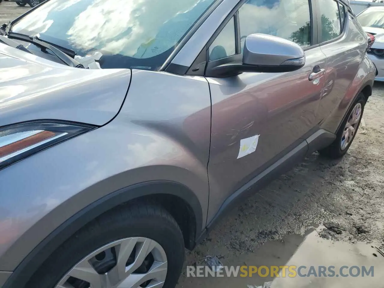 13 Photograph of a damaged car NMTKHMBX5LR103692 TOYOTA C-HR 2020