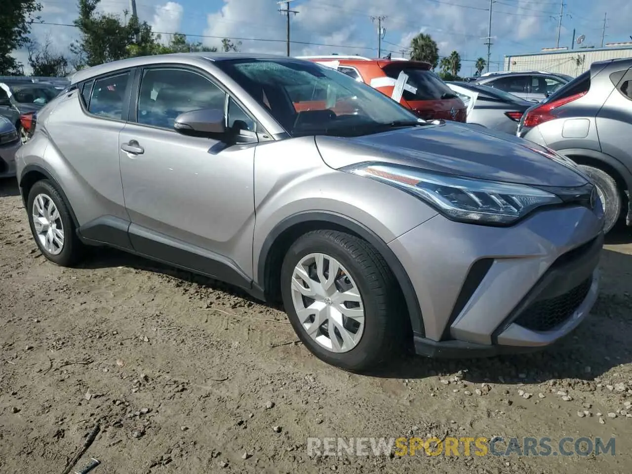 4 Photograph of a damaged car NMTKHMBX5LR103692 TOYOTA C-HR 2020