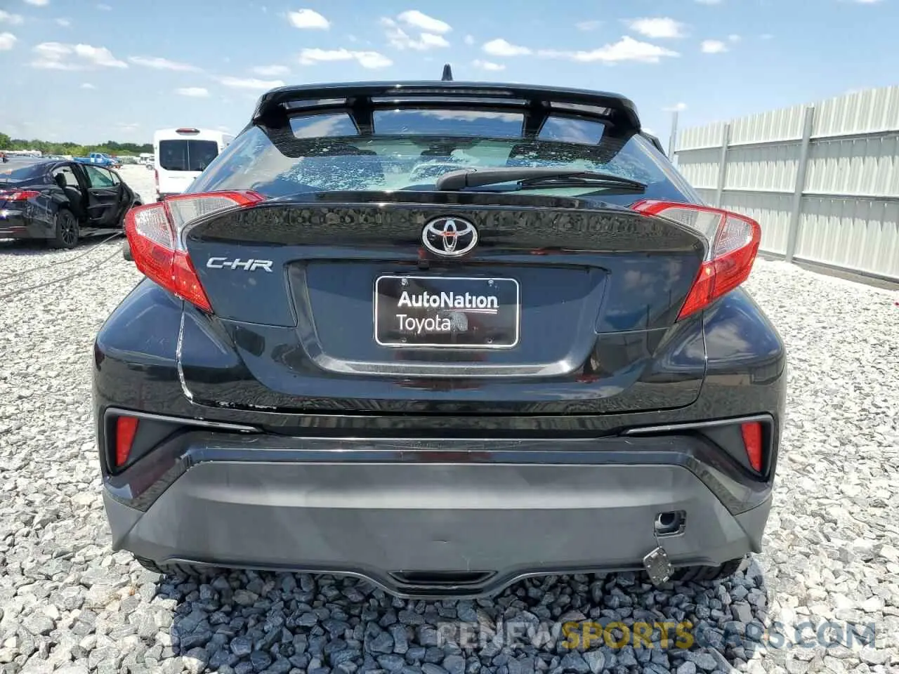 6 Photograph of a damaged car NMTKHMBX5LR105717 TOYOTA C-HR 2020