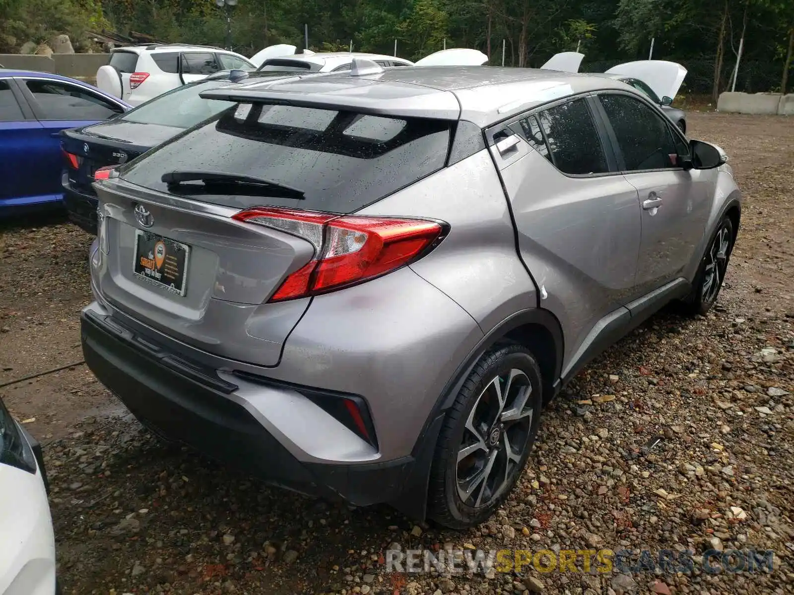 4 Photograph of a damaged car NMTKHMBX5LR108181 TOYOTA C-HR 2020