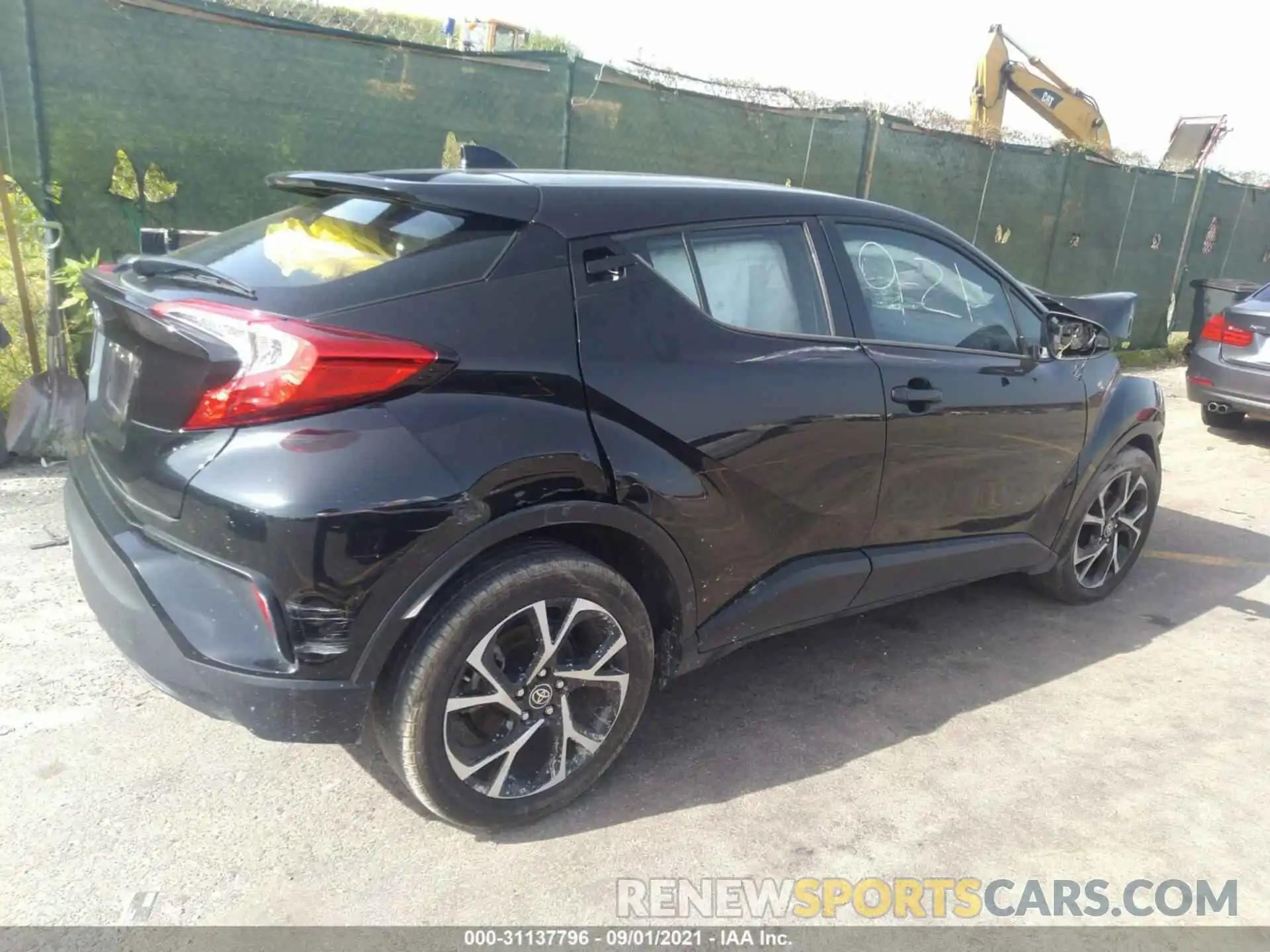 4 Photograph of a damaged car NMTKHMBX5LR108777 TOYOTA C-HR 2020