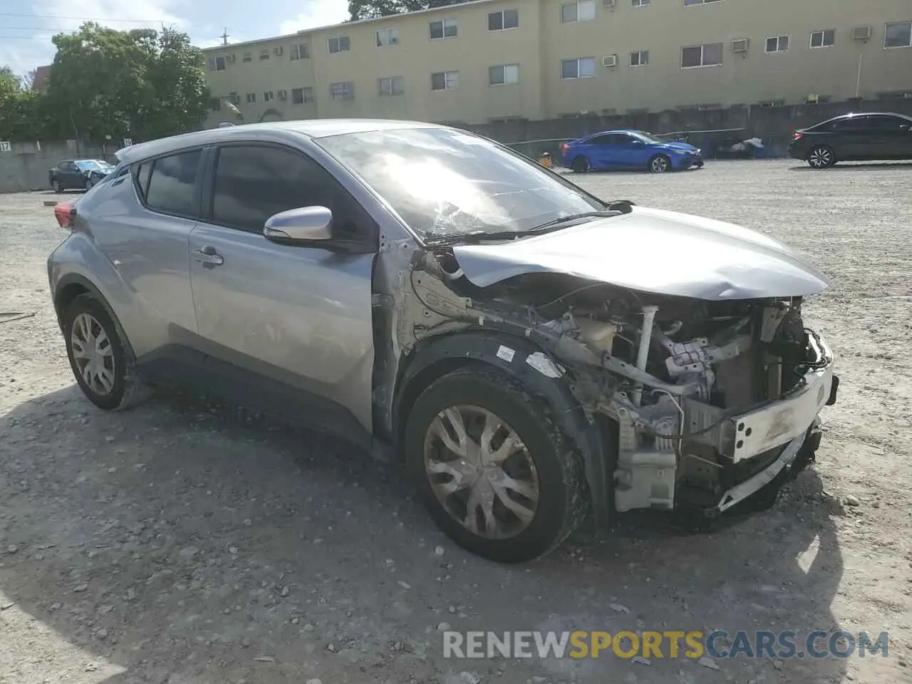 4 Photograph of a damaged car NMTKHMBX5LR110559 TOYOTA C-HR 2020