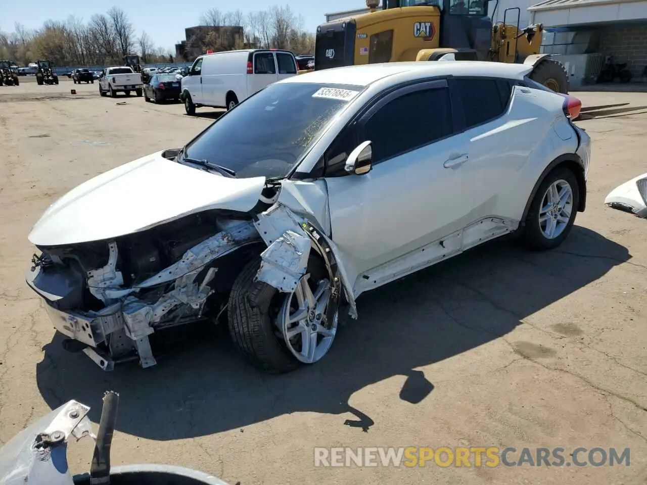 1 Photograph of a damaged car NMTKHMBX5LR111713 TOYOTA C-HR 2020