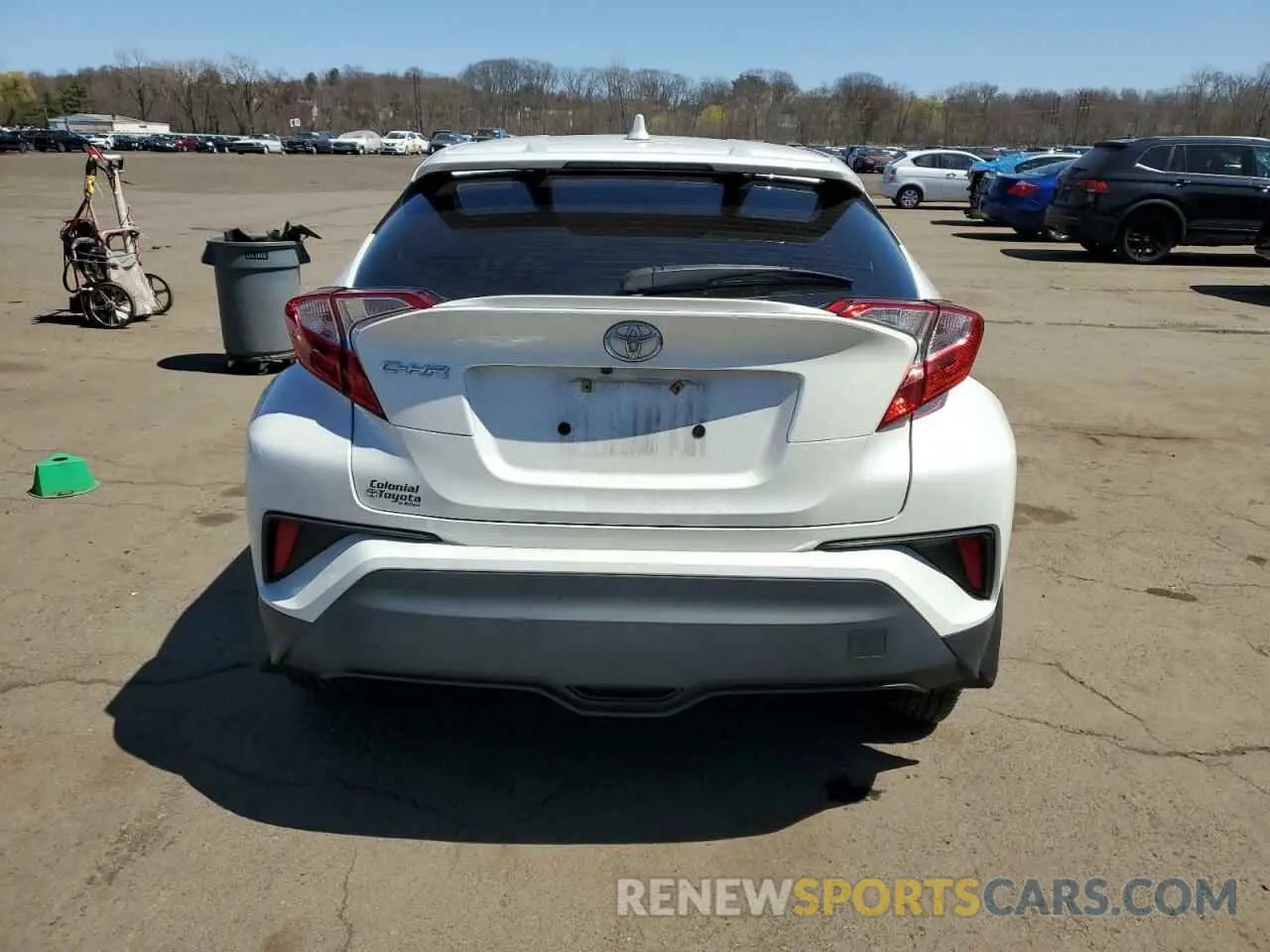 6 Photograph of a damaged car NMTKHMBX5LR111713 TOYOTA C-HR 2020
