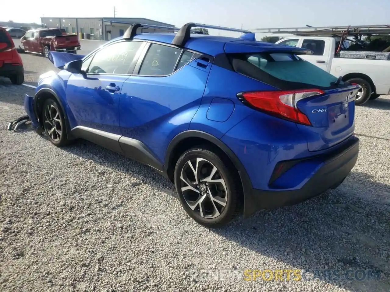 3 Photograph of a damaged car NMTKHMBX6LR105662 TOYOTA C-HR 2020