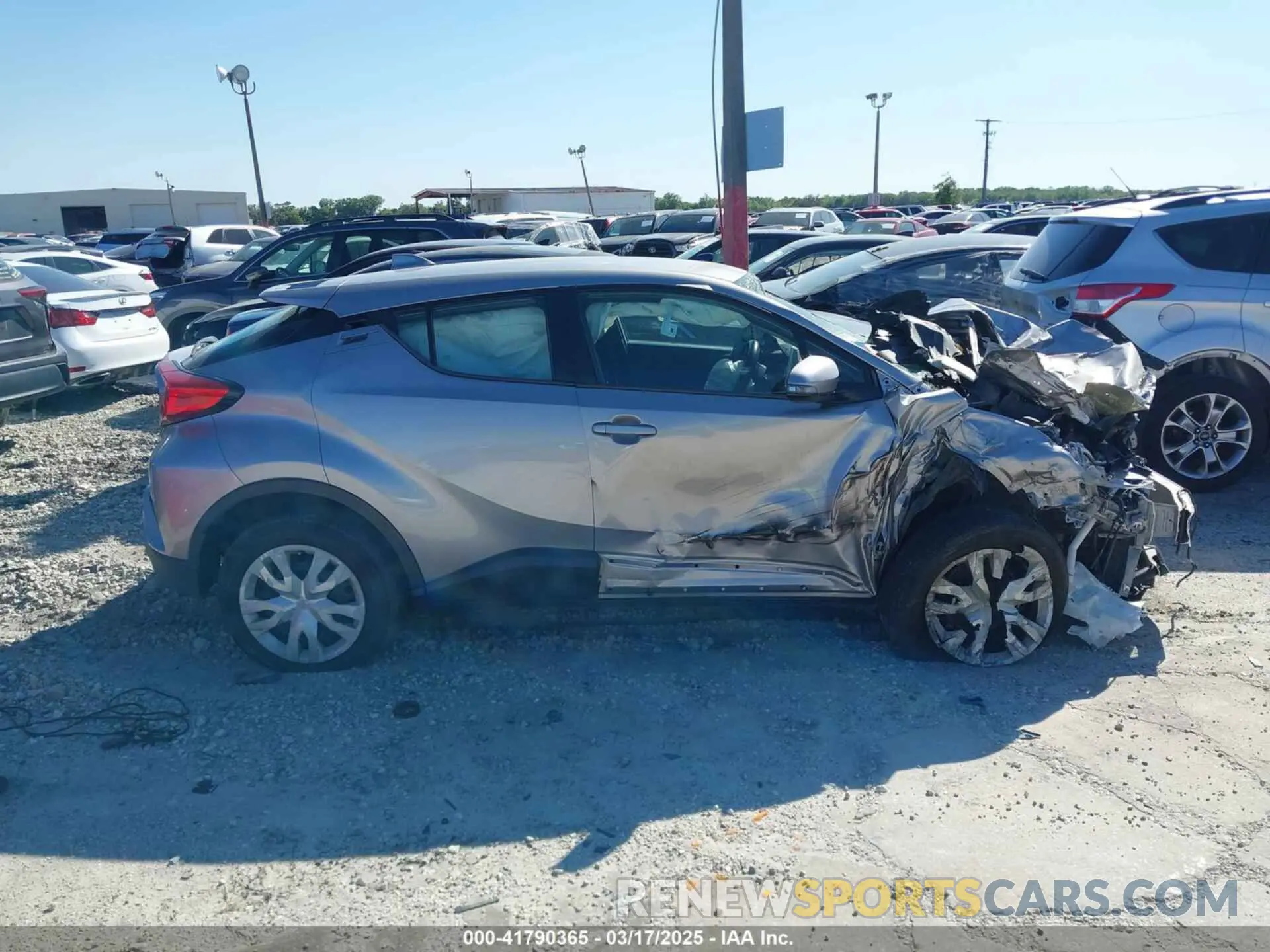 13 Photograph of a damaged car NMTKHMBX6LR106732 TOYOTA C-HR 2020