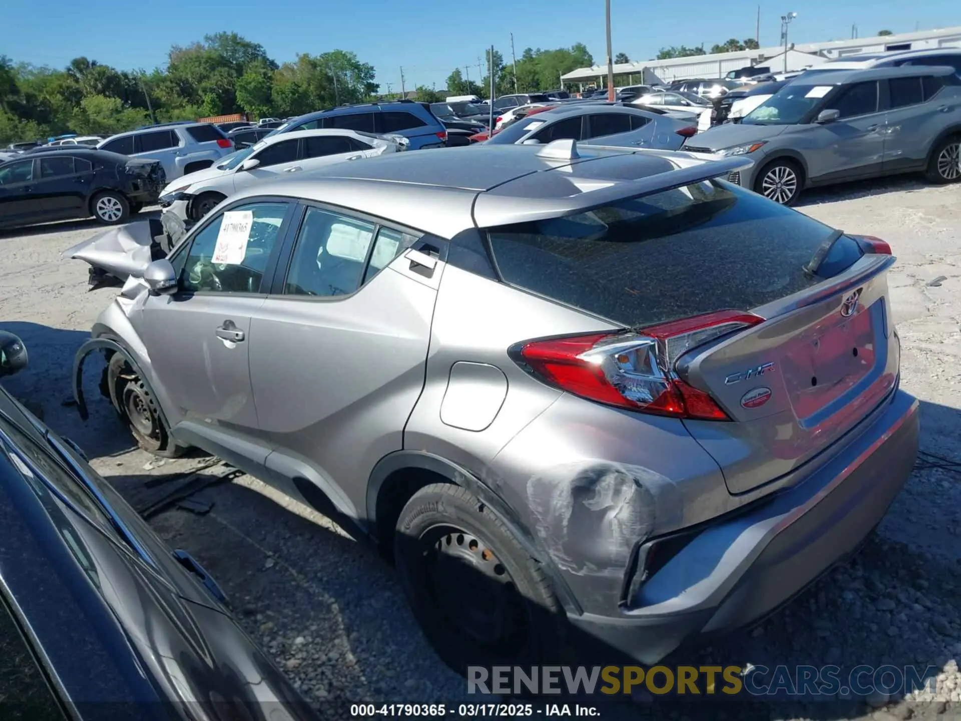 14 Photograph of a damaged car NMTKHMBX6LR106732 TOYOTA C-HR 2020